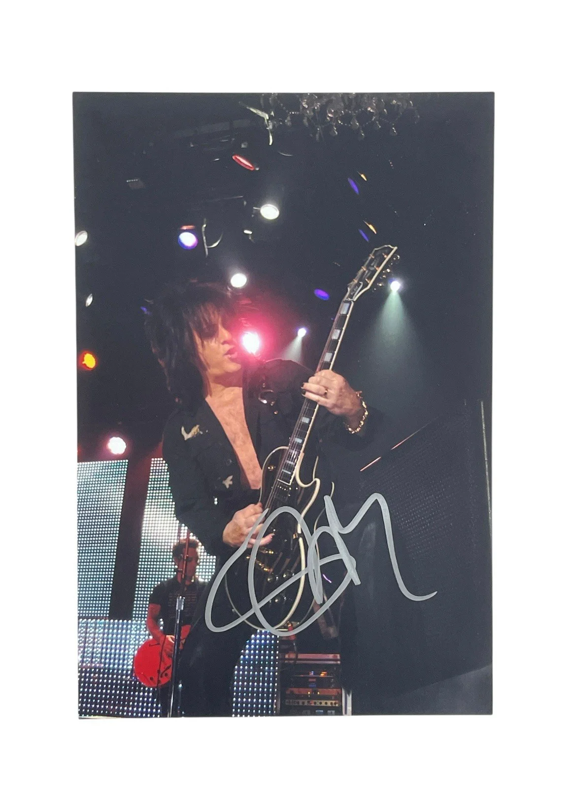 Steve Stevens Autographed Signed 8” x 12” Photo ACOA Billy Idol Lead Guitarist, изображение 3