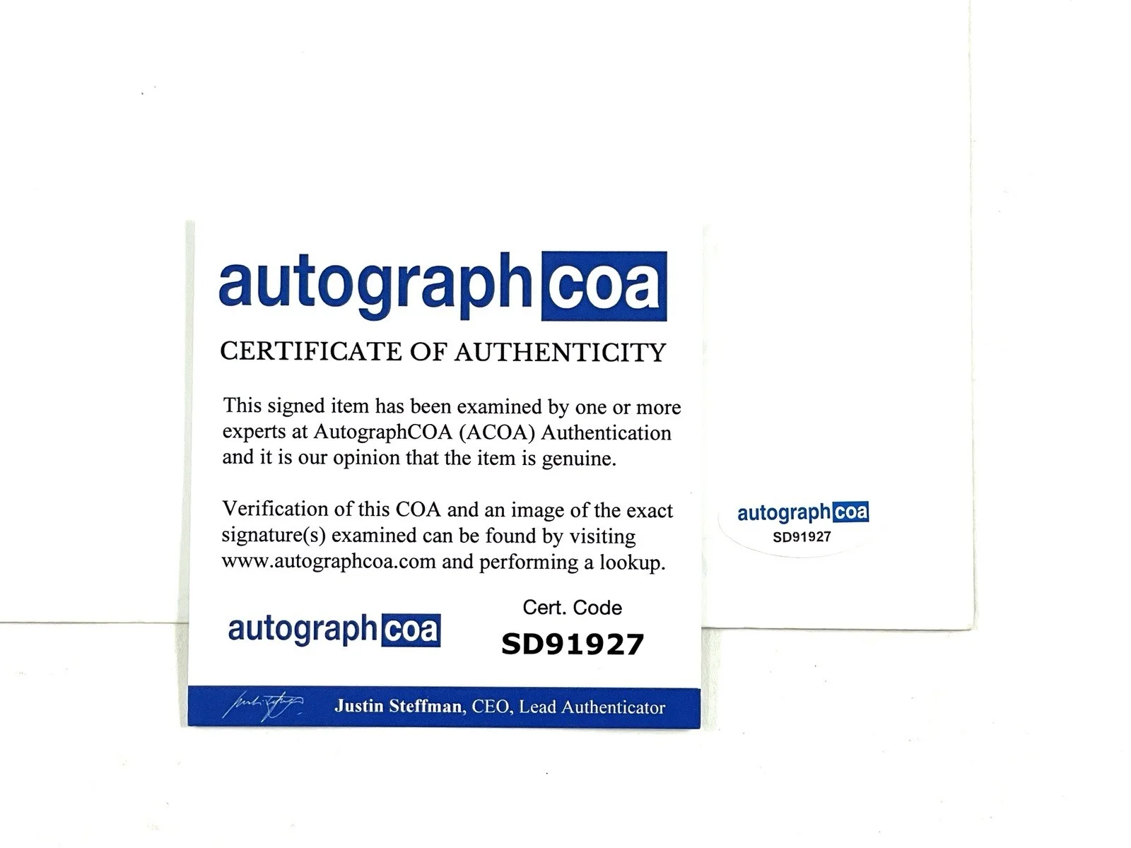 Steve Stevens Autographed Signed 8” x 12” Photo ACOA Billy Idol Lead Guitarist, изображение 4