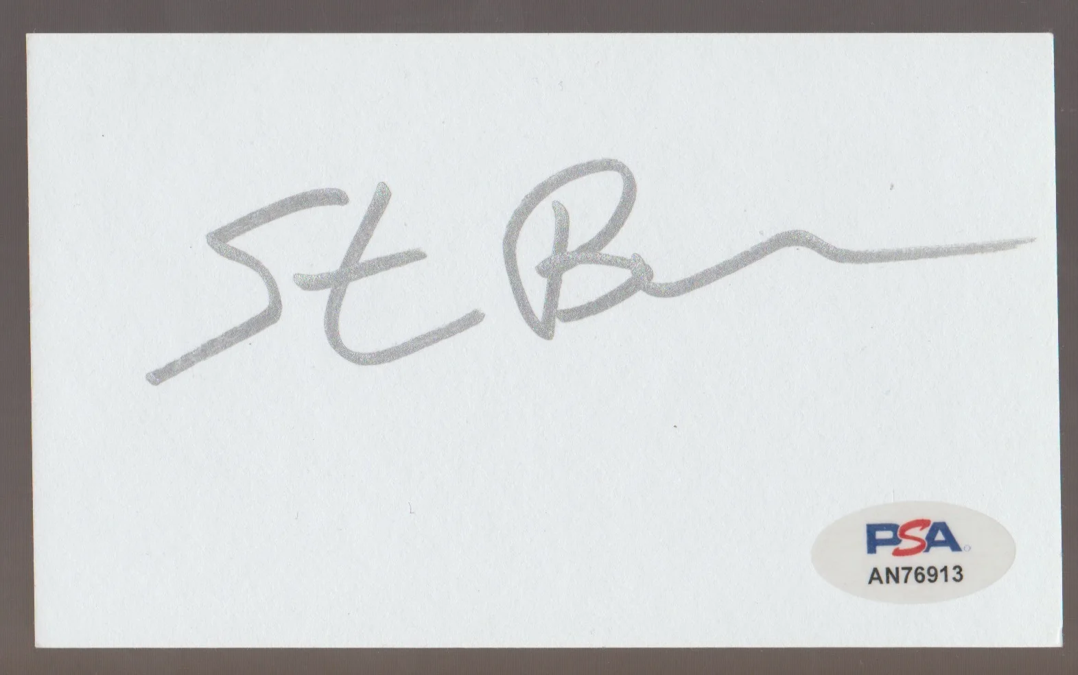 Steve Buscemi — STEVE BUSCEMI Signed 3 x 5 Index Card Autograph PSA/DNA AUTO Boardwalk Empire