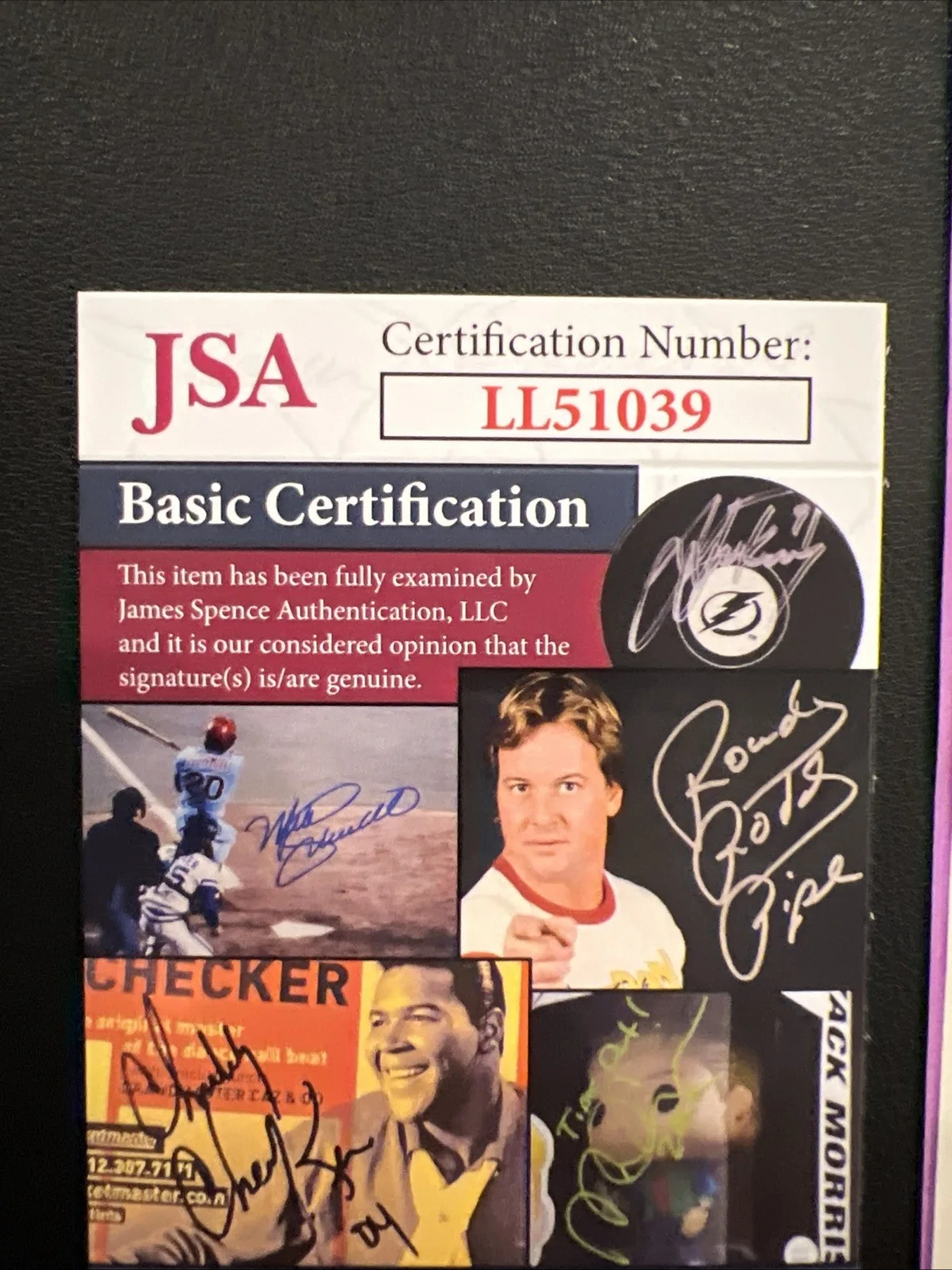 Rare Peter Wolf J.Geils Band Signed Autograph Celebrity Softball Program JSA +, image 2