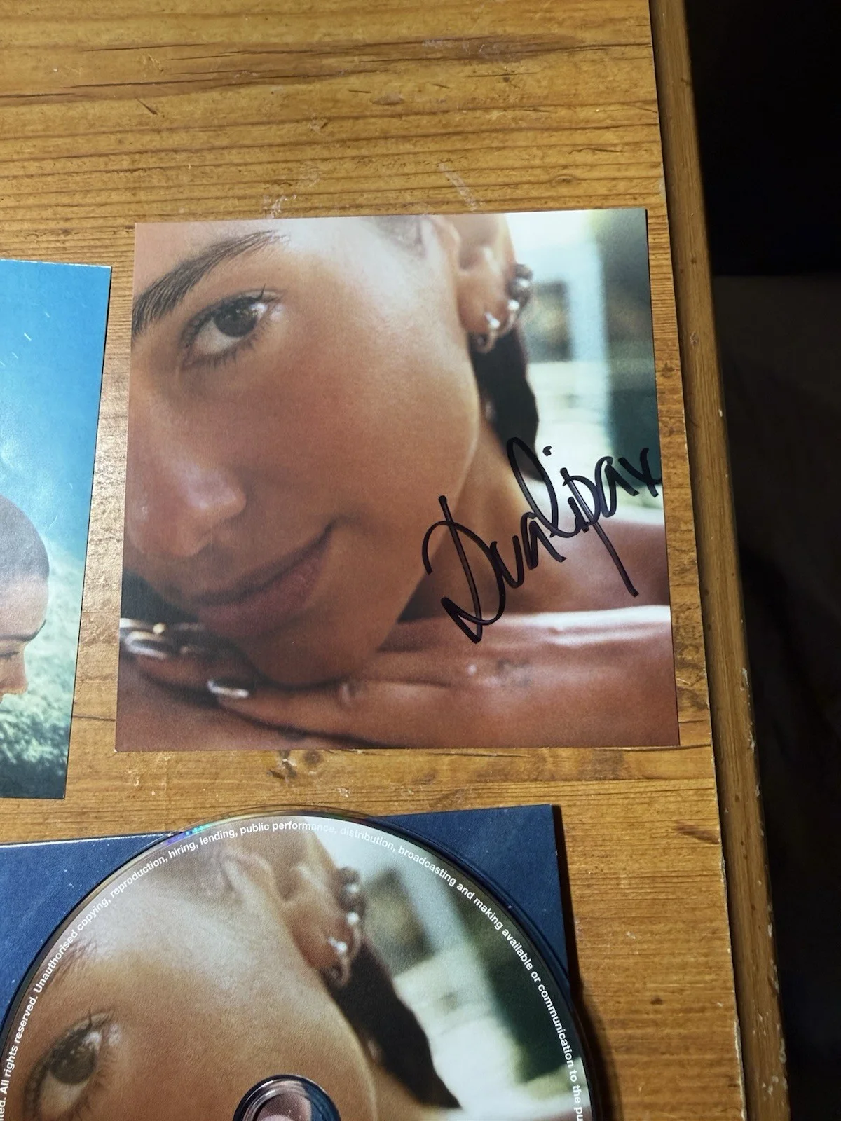 Dua Lipa Radical Optimism CD & Booklet with Signed Insert Autographed, image 3