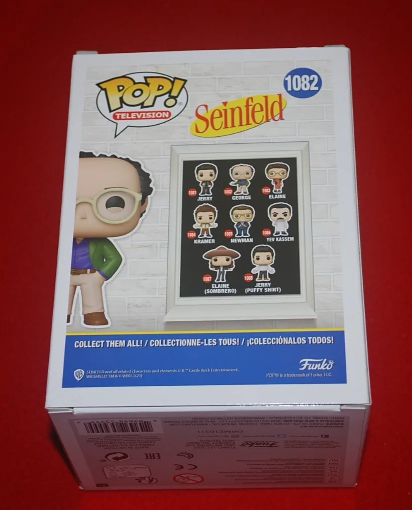 JASON ALEXANDER — JASON ALEXANDER Signed George Funko Pop 1082 Seinfeld Beckett COA BV81432, изображение 5