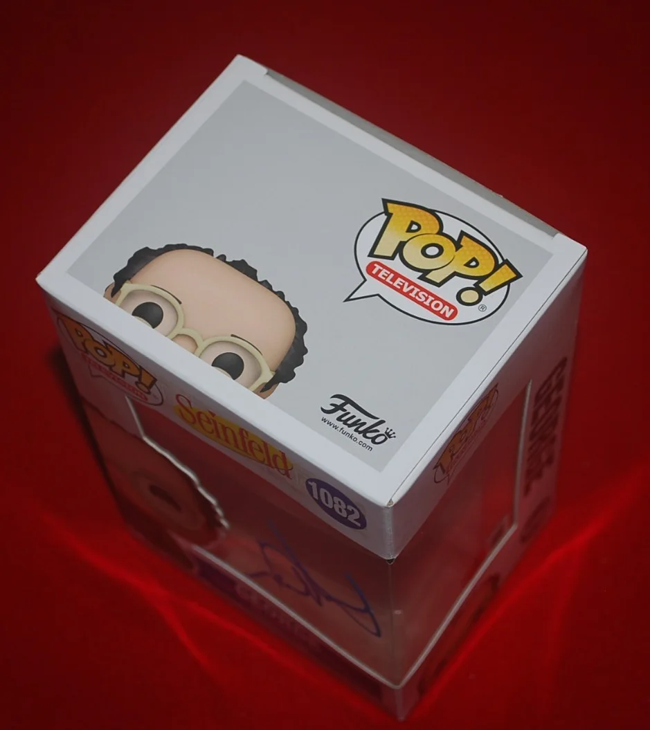 JASON ALEXANDER — JASON ALEXANDER Signed George Funko Pop 1082 Seinfeld Beckett COA BV81431, image 3