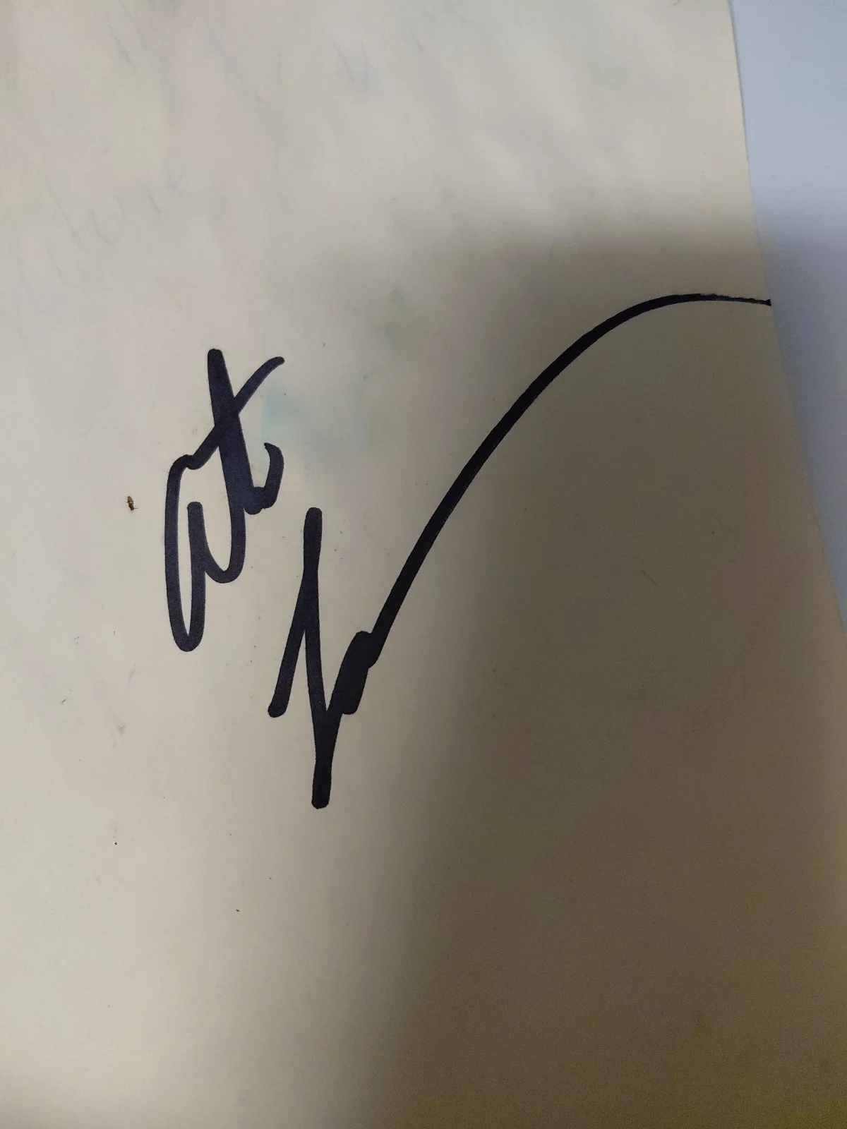 Artie Lange — ARTIE LANGE - SIGNED 4x6 Large CARD - COMEDIAN MAD TV - HOWARD STERN SHOW, изображение 2