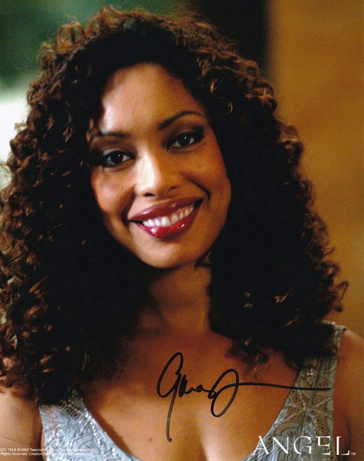 Gina Torres — Gina Torres Angel Signed 8x10 Photo COA