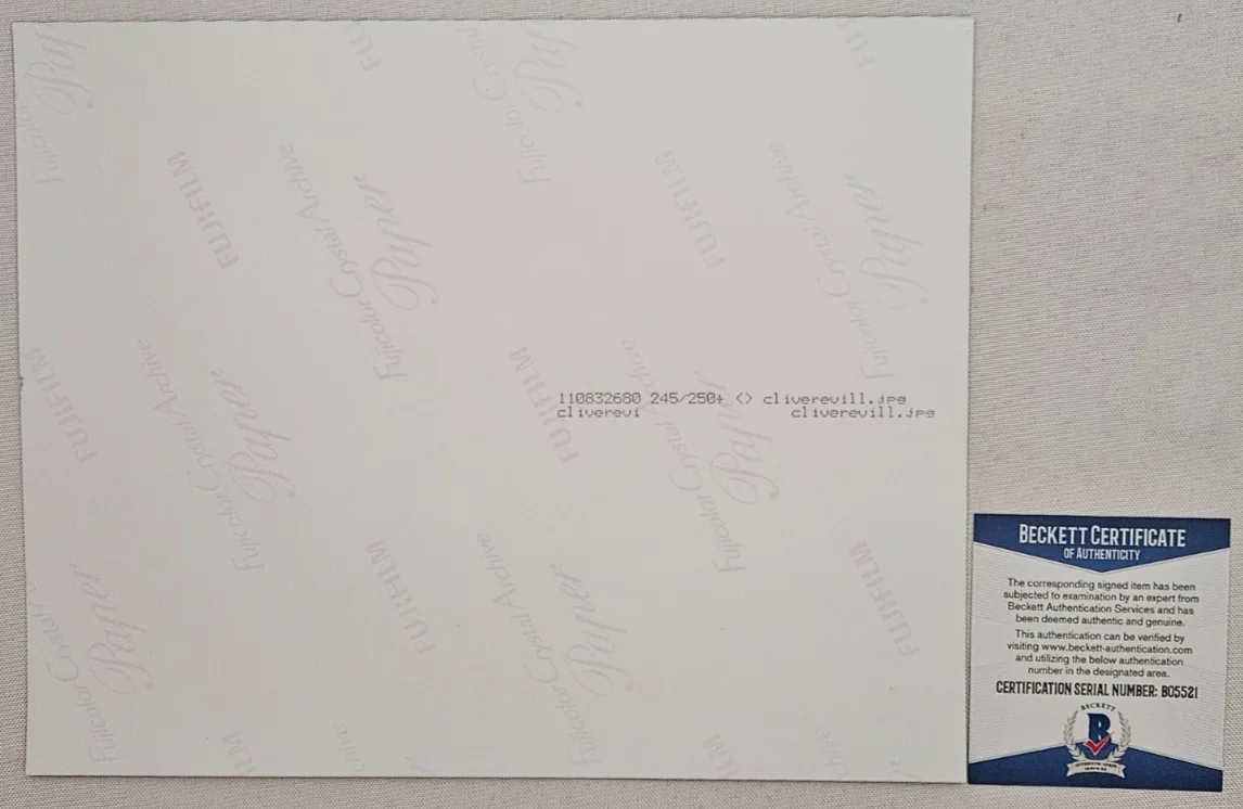 Clive Revill — Clive Revill signed 8x10 Photo w/ Beckett CoA, Star Wars Empire Strikes Back, image 2