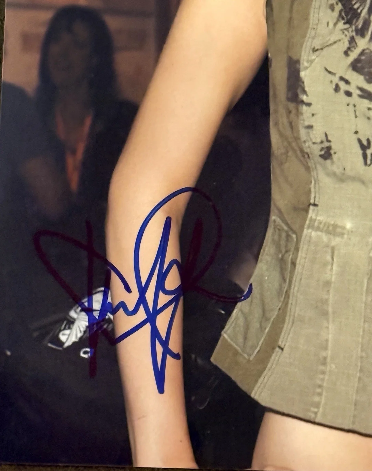 Kim Kane 🔥Adult STAR SIGNED 8X10 Candid PHOTO AUTOGRAPH Sexy AVN, изображение 2