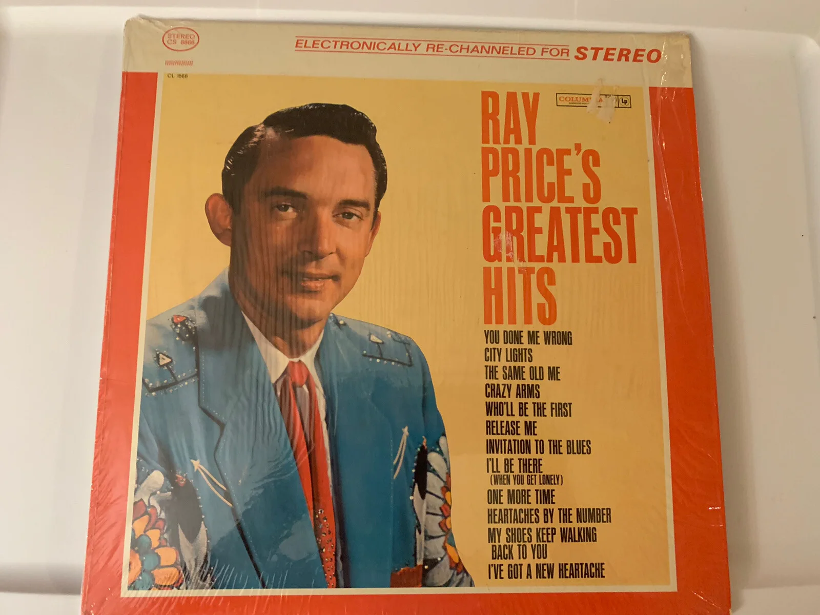 RAY PRICES Country Music Legend 1962 Greatest Hits Vinyl Album, изображение 3