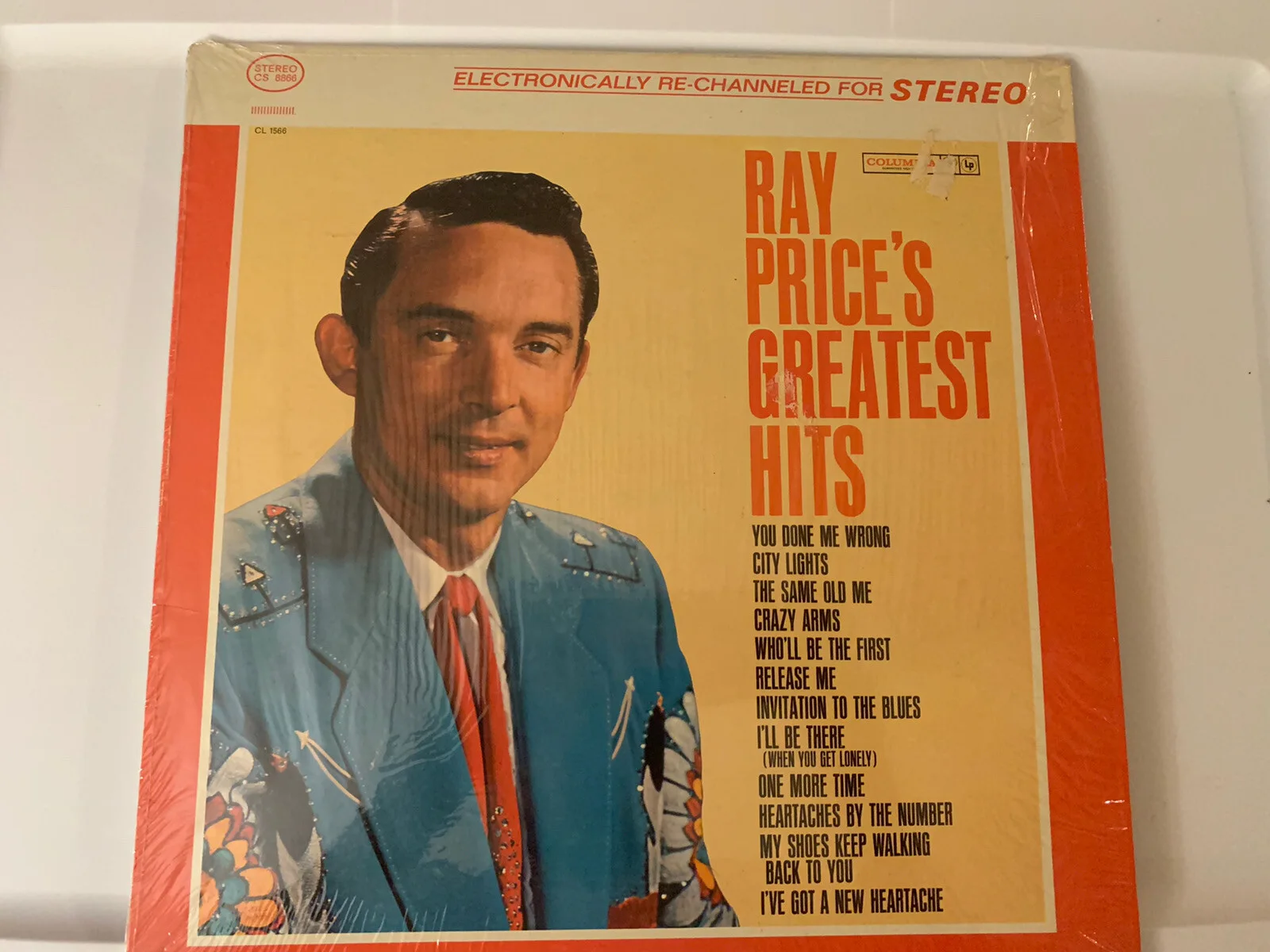 RAY PRICES Country Music Legend 1962 Greatest Hits Vinyl Album, изображение 4
