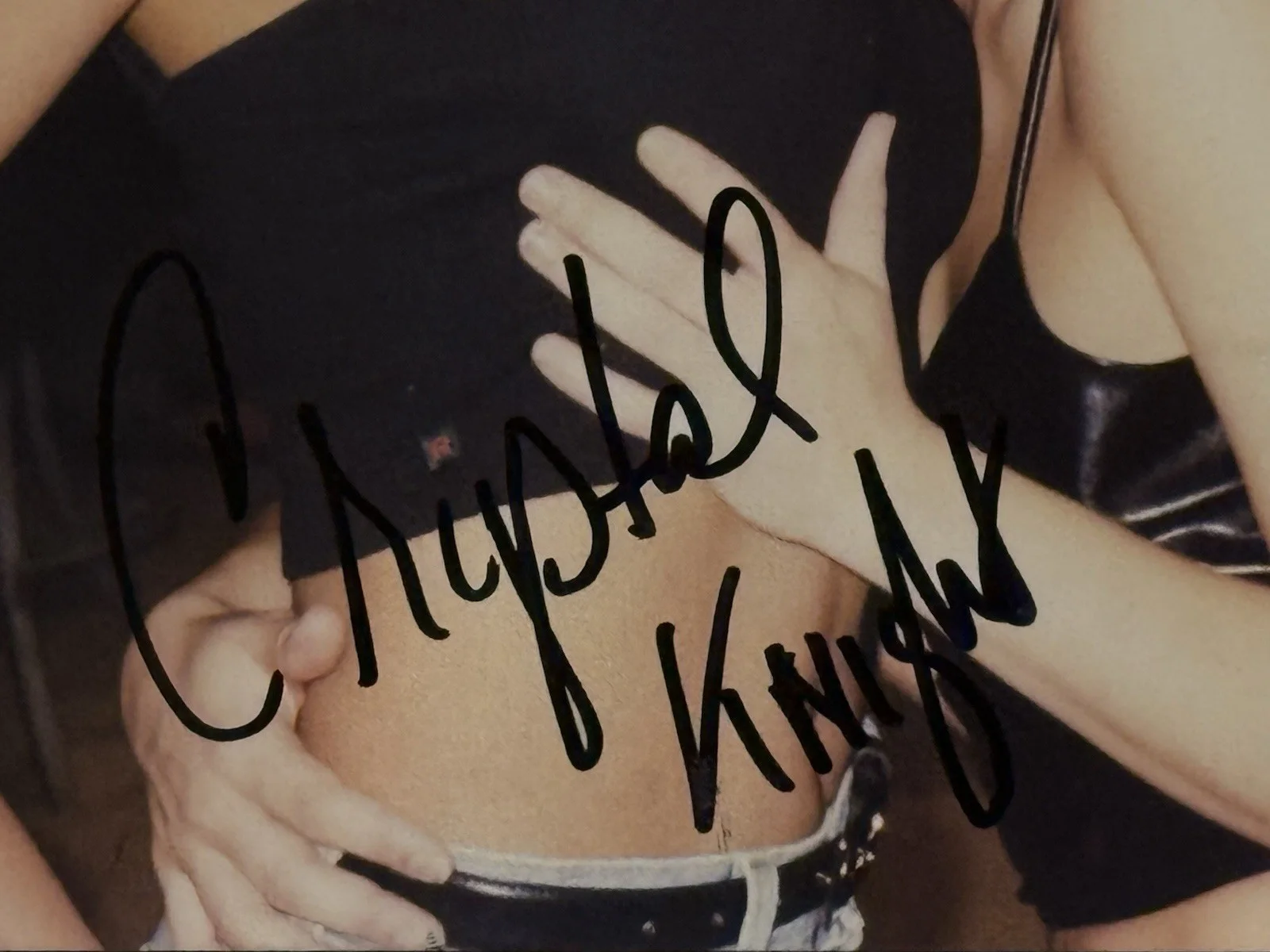 Crystal Knight 🔥Adult STAR SIGNED 8X10 Candid PHOTO AUTOGRAPH Sexy AVN, изображение 2