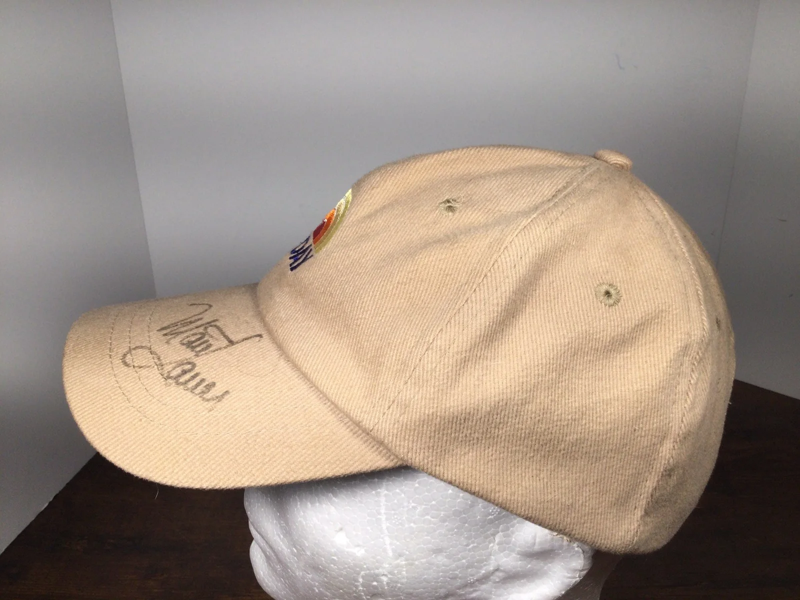 Matt Lauer — Vtg Matt Lauer Autographed Baseball Cap The Today Show Signed, изображение 5