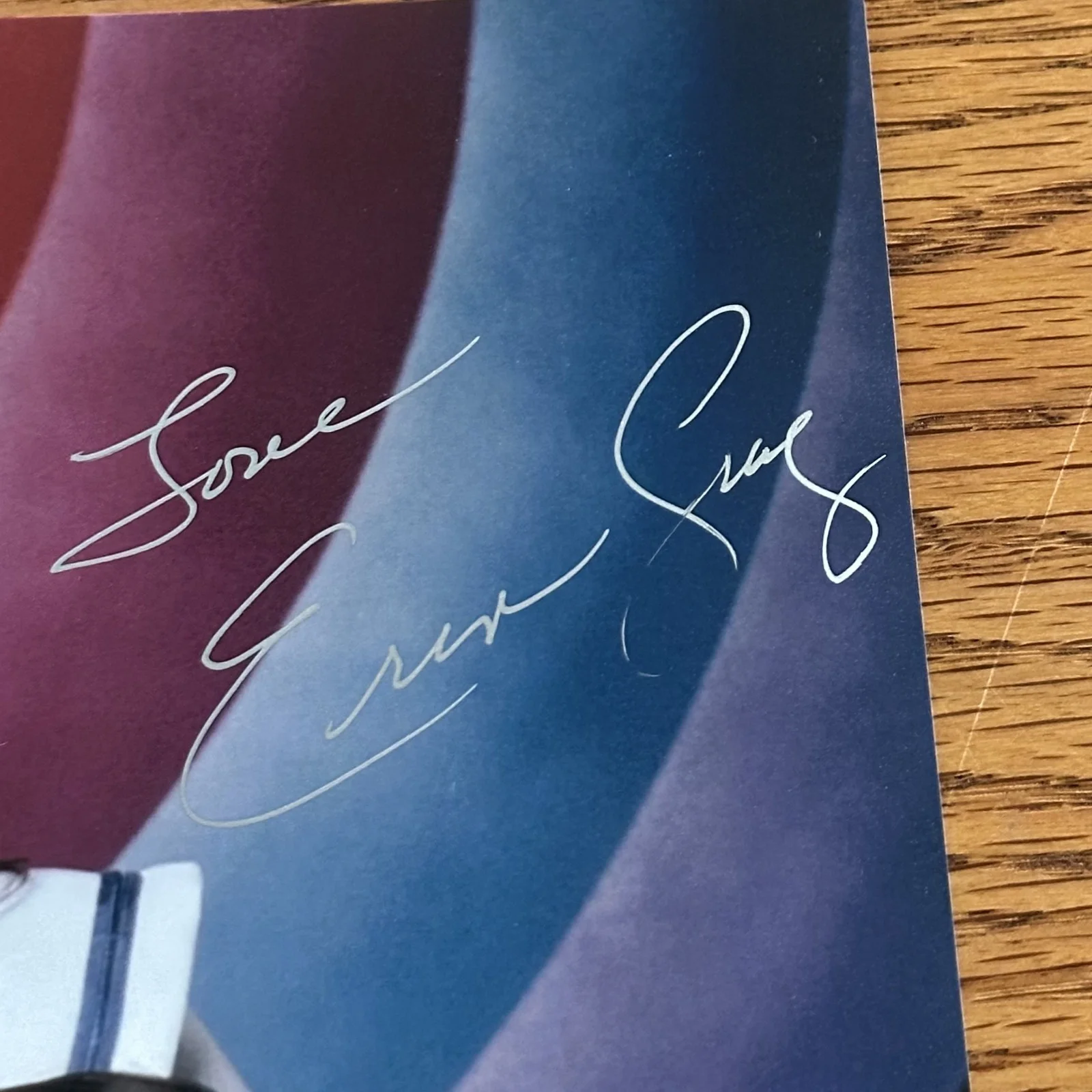Erin Gray — Erin Gray Signed 8x10 Photo Buck Rogers, Silver Spoons Actress Autograph, image 2