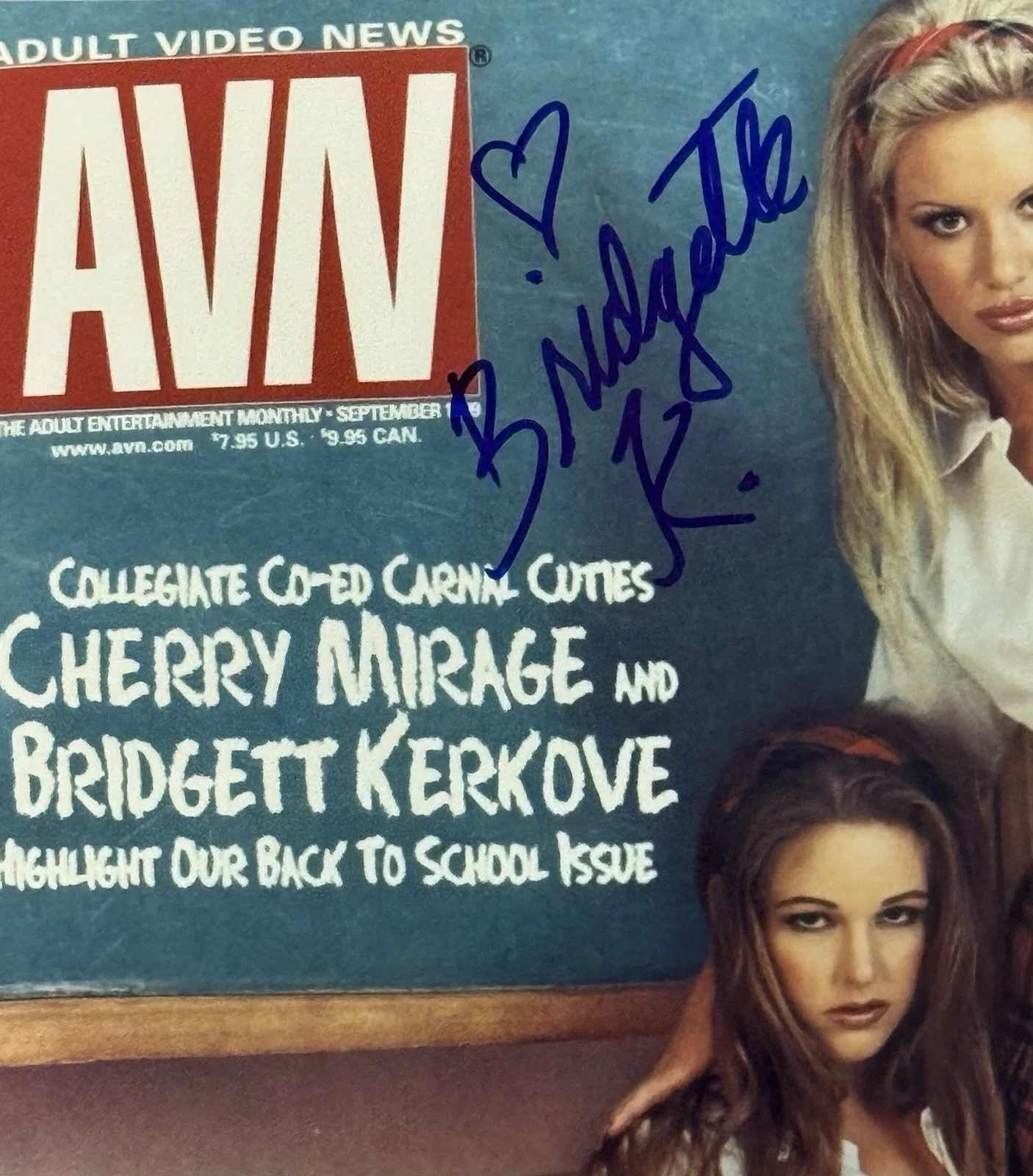 Bridgette Kerkove 🔥Adult STAR SIGNED 8X10 Candid PHOTO AUTOGRAPH Sexy AVN, изображение 2