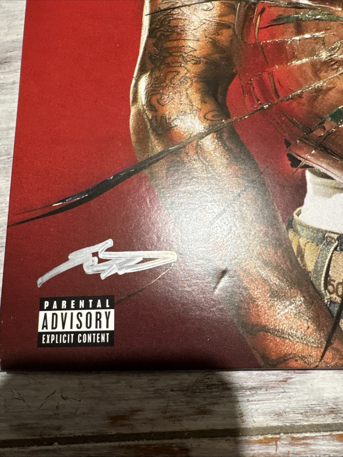 50 セント 「Get Rich or Die Tryin」サイン入りビニールアルバム直筆サイン, изображение 2