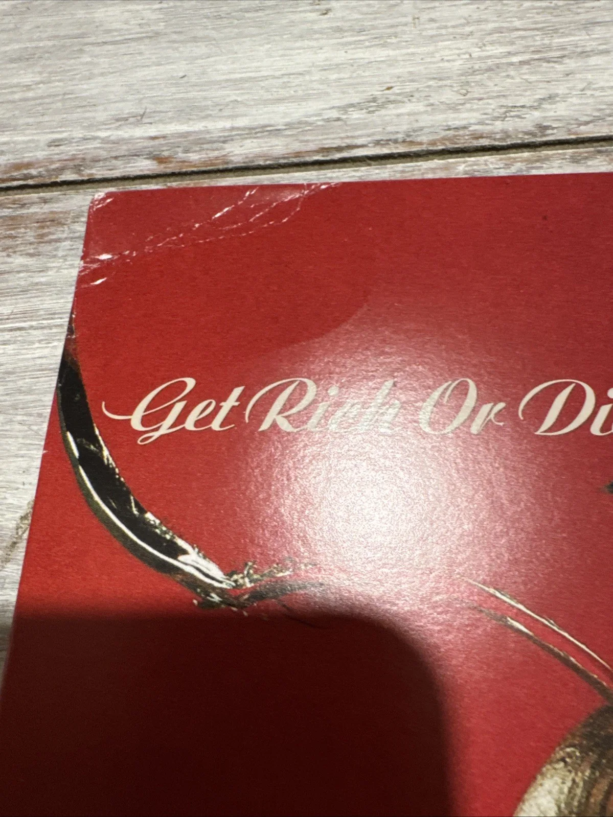 50 セント 「Get Rich or Die Tryin」サイン入りビニールアルバム直筆サイン, изображение 3