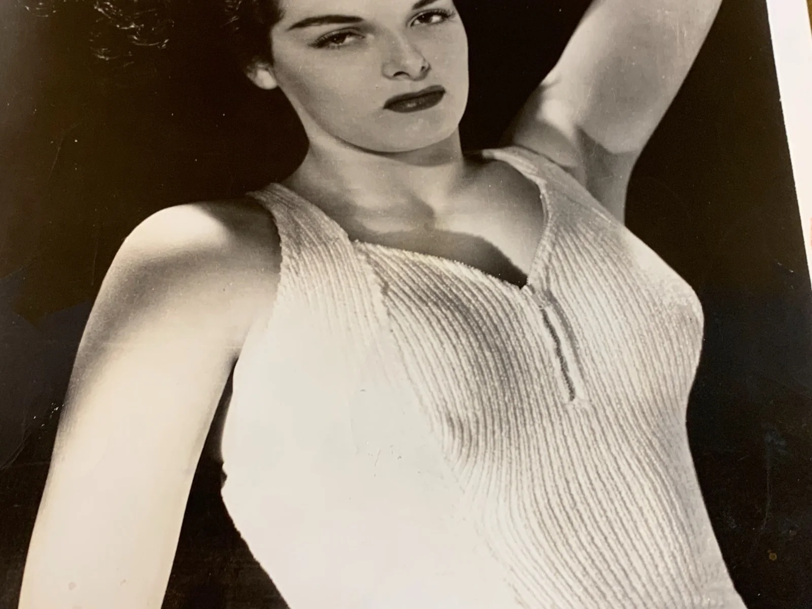 Vintage photograph Jane Russell used for Plain Dealer News Library, изображение 3