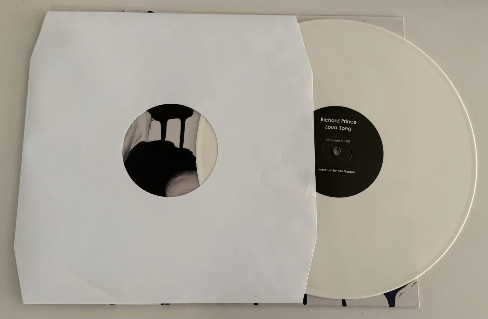 Richard Prince SIGNED Loud Song 12” Vinyl Also Signed by Kim Gordon! Ltd to 250!, изображение 5
