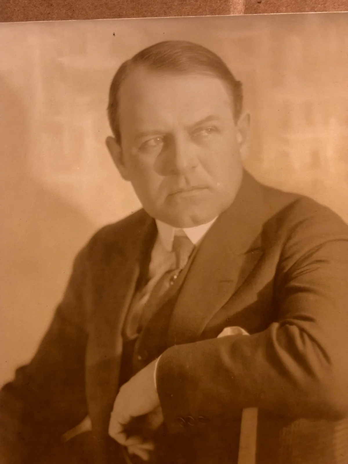 Alvin Wyckoff Ext Rare Very Early Autographed 7/9 Photo '20CinematographerDeMill, изображение 4