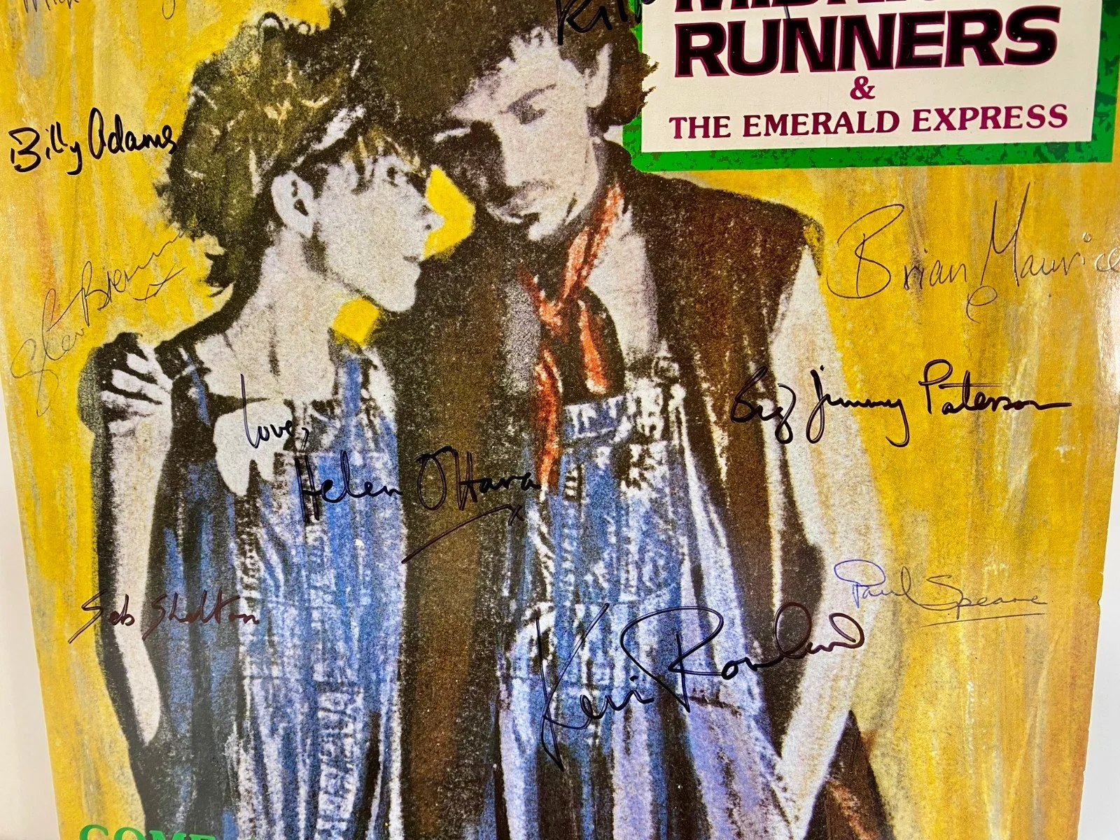 1982 Dexy's Midnight Runners "Come On Eileen" 12" LP Signed By 11 Kevin Rowland, image 3