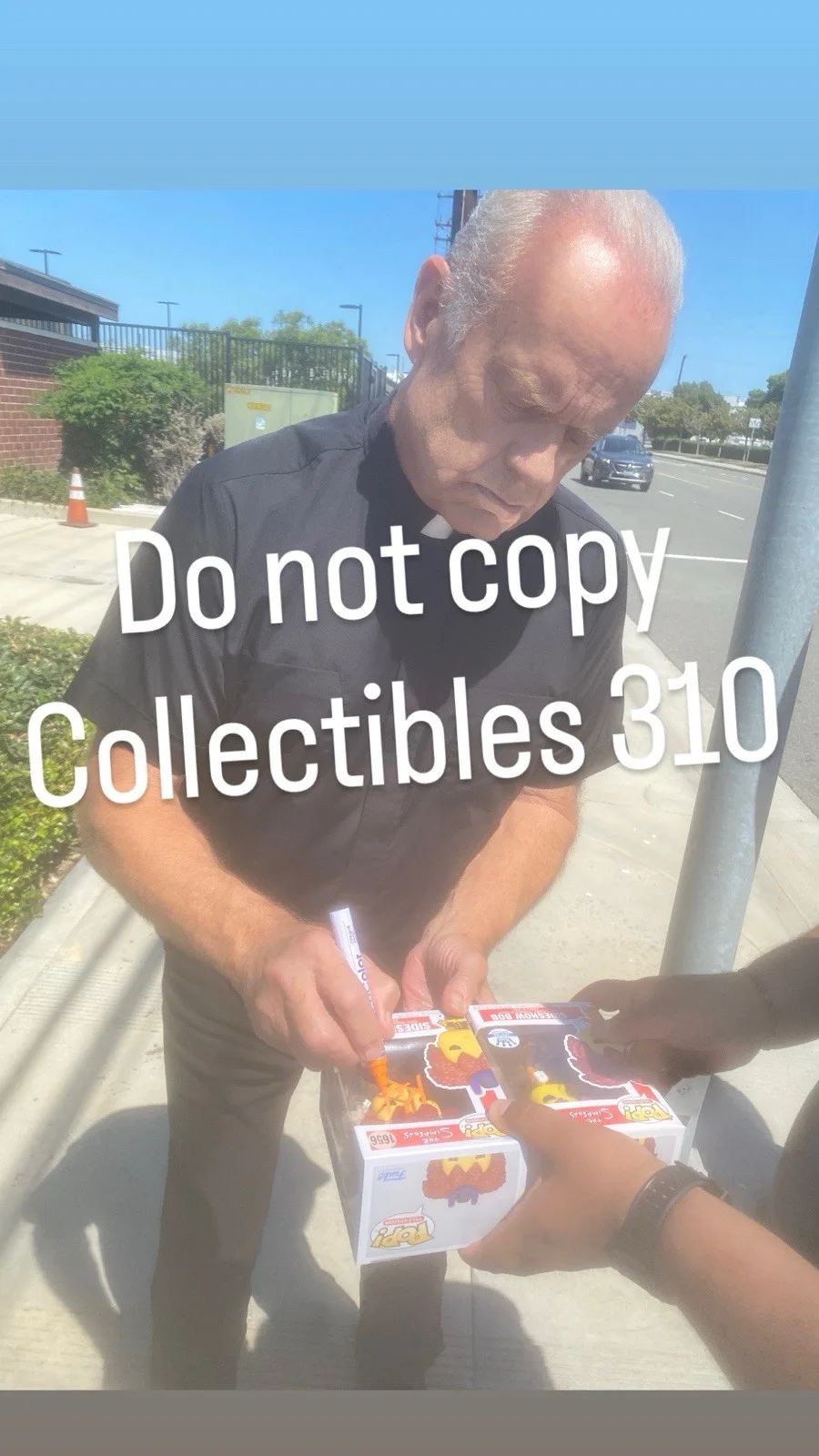 Kelsey Grammar — Kelsey Grammar Signed Sideshow Bob Funko Pop #1656 Exact Proof Simpsons Auto, image 2