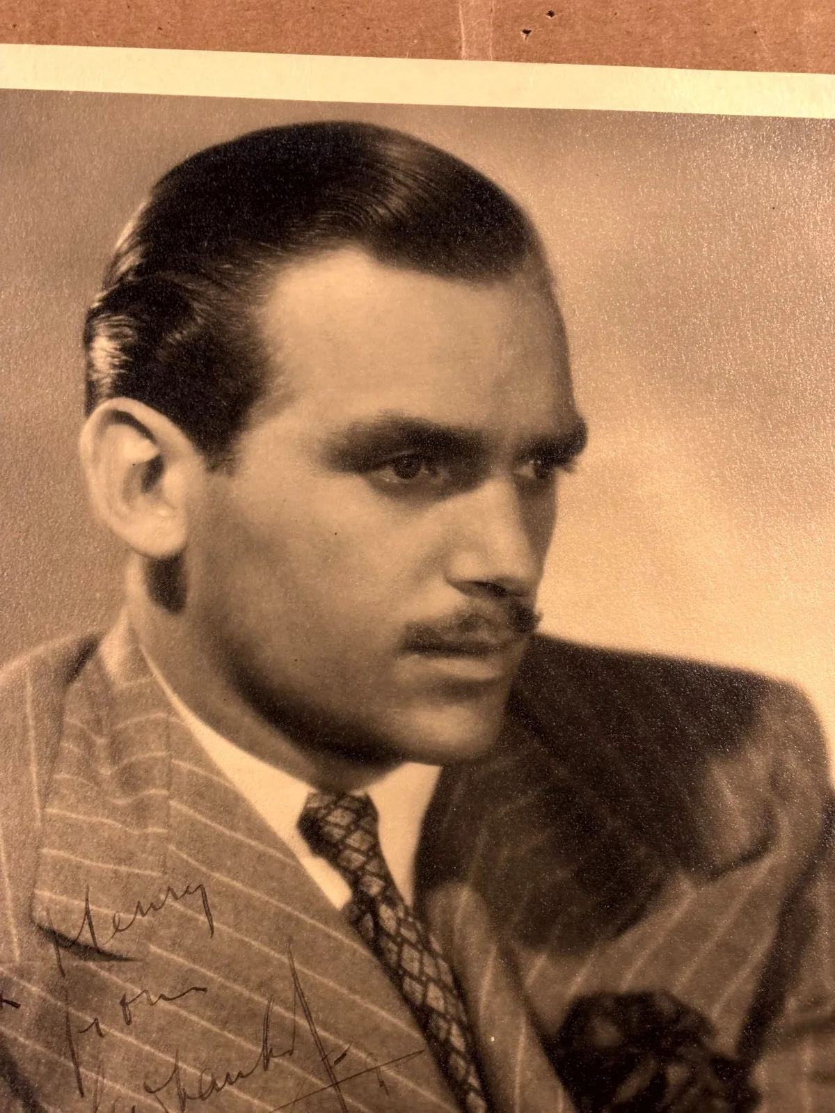 Douglas Fairbanks Jr Great Rare Very Early Autographed 8/10 Photo '36 Gunga Din, изображение 4