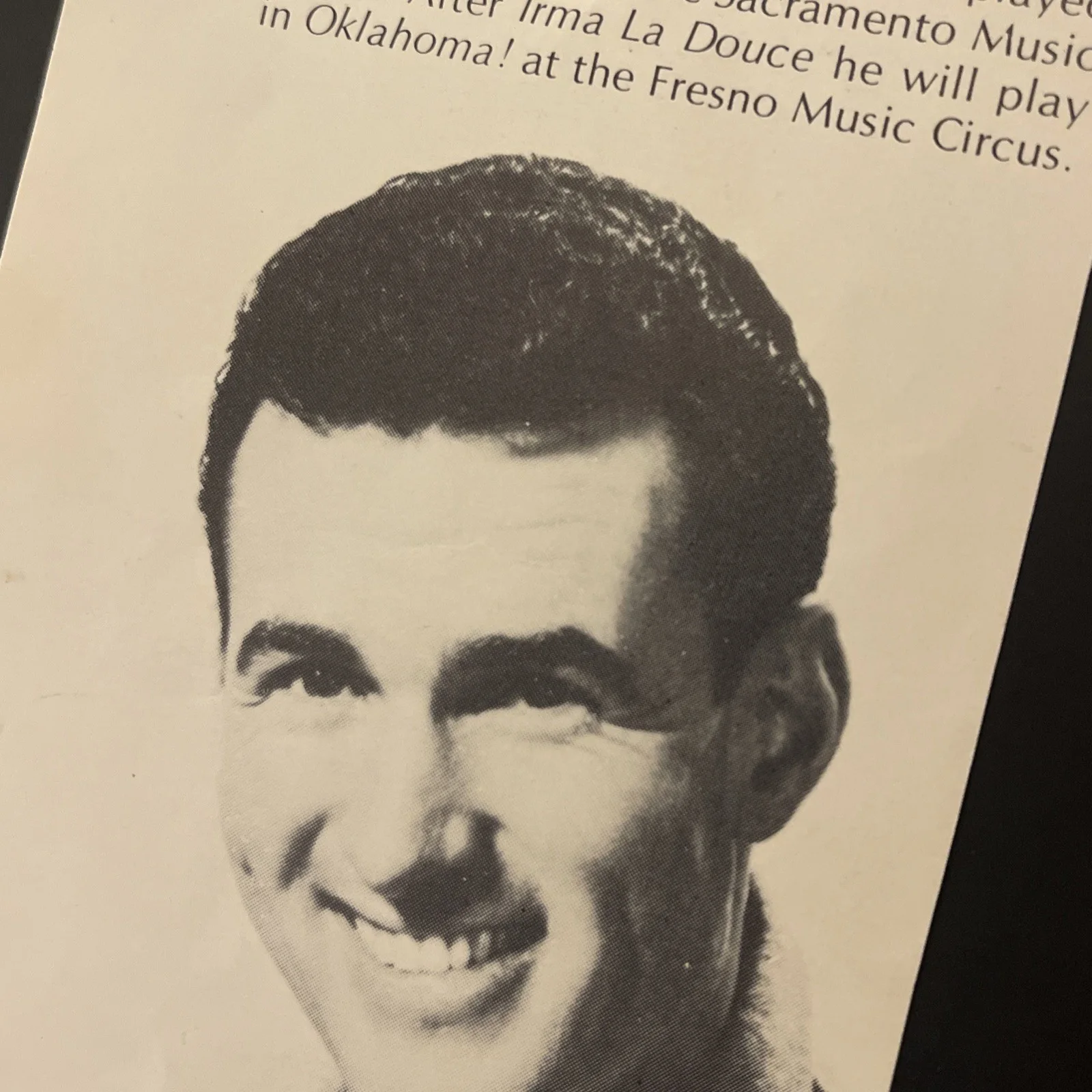 STEWART ROSE: Hand Signed Celebrity Magazine Bio & Photo 3 x 10” / KSK, image 5