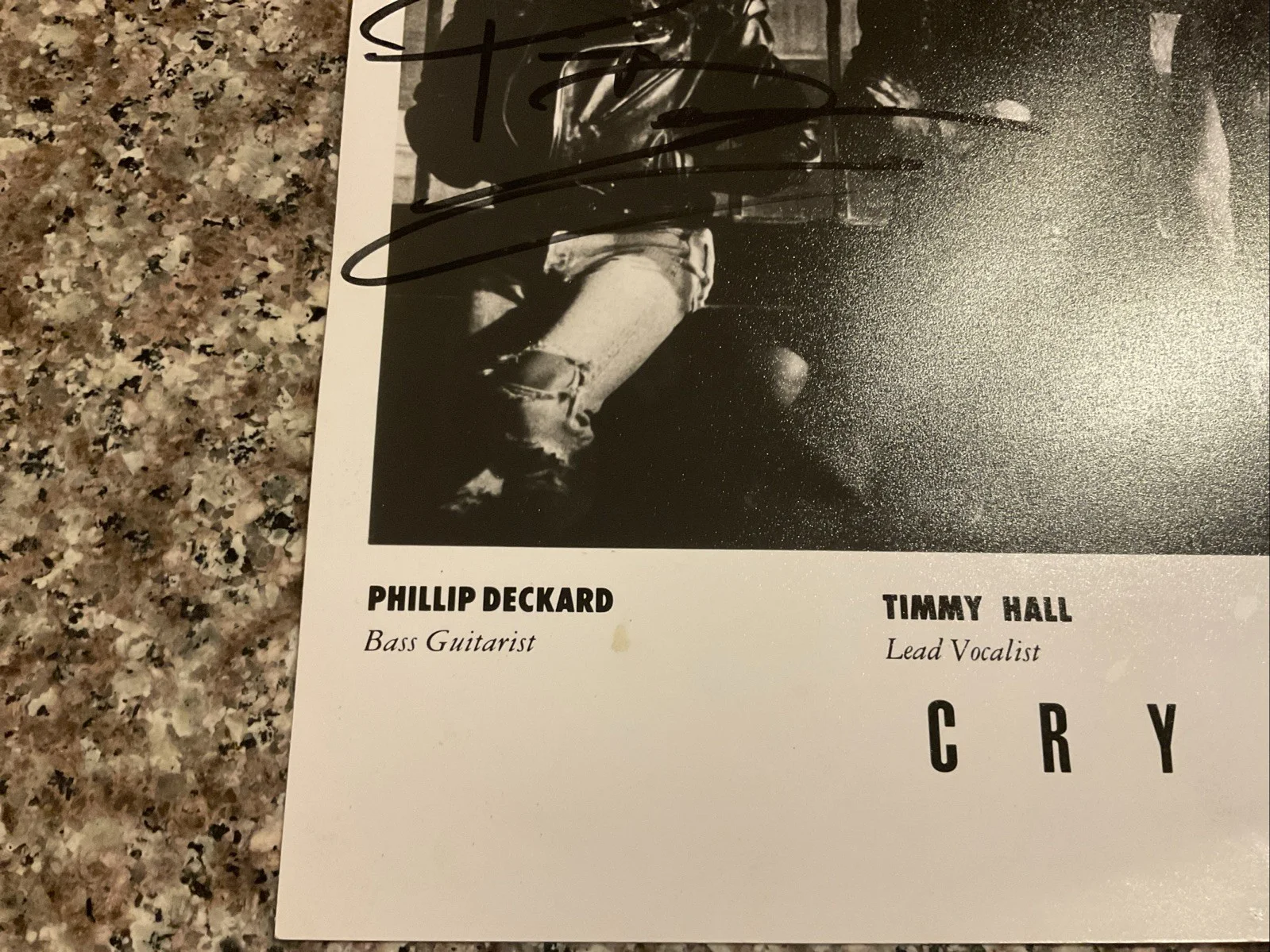 8x10 Press Photo Signed Steve McKnight/Phillip Deckard From "Cry Wolf" No Coa, image 5