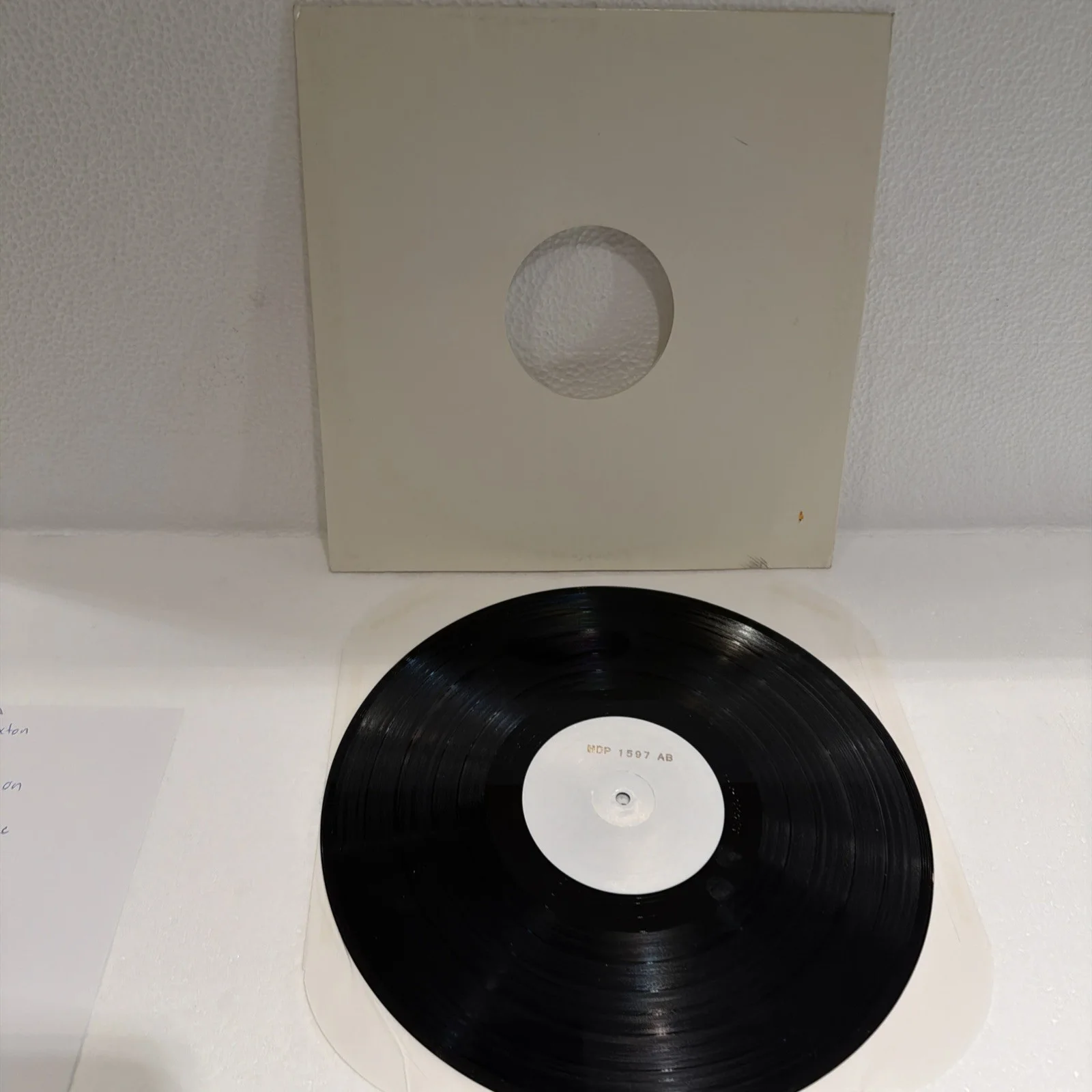 Toni Braxton vinyl test pressing Dance , Do It, Gotta Move On , Falling,, image 2
