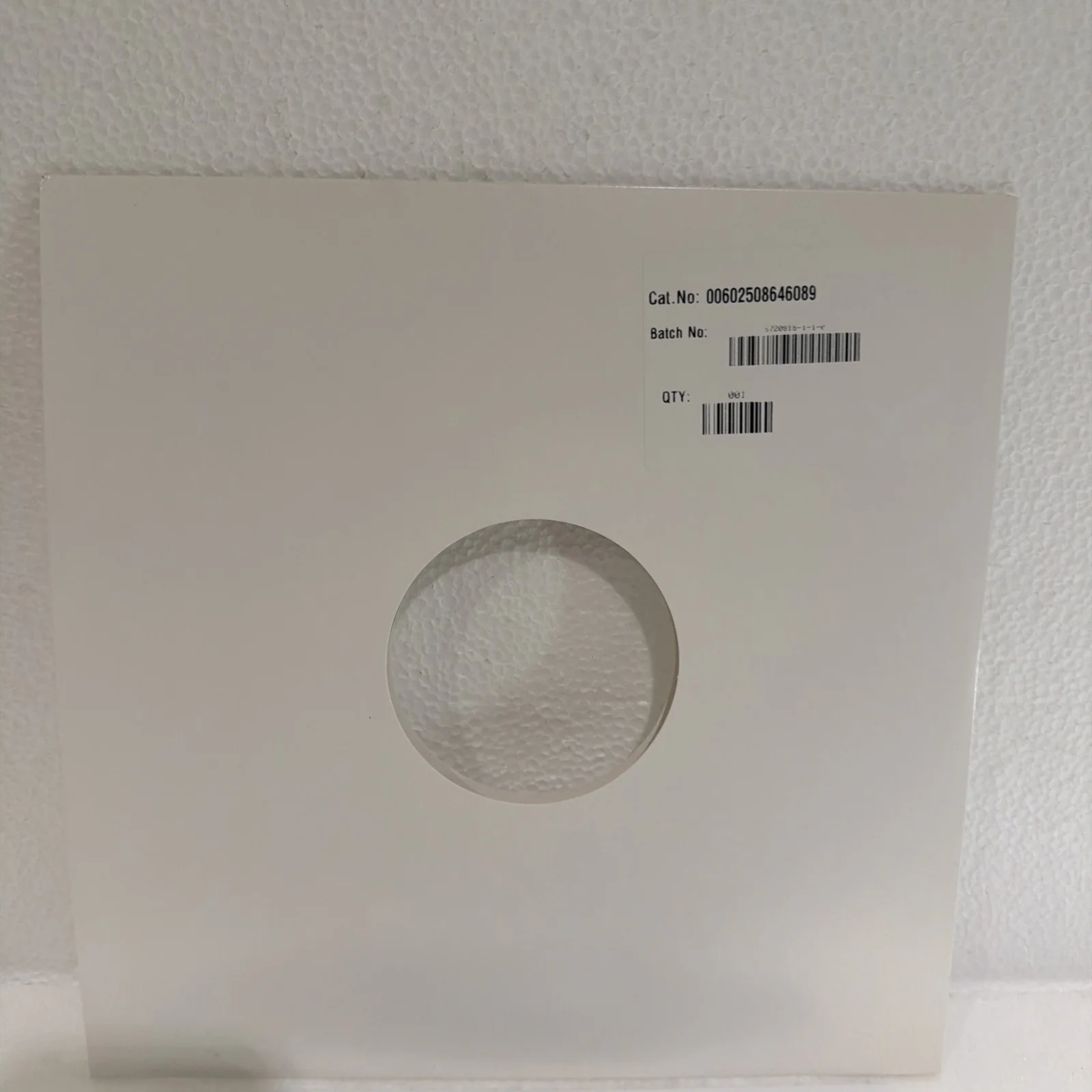Jessie Reyes vinyl test pressing No One Is In The Room, image 3