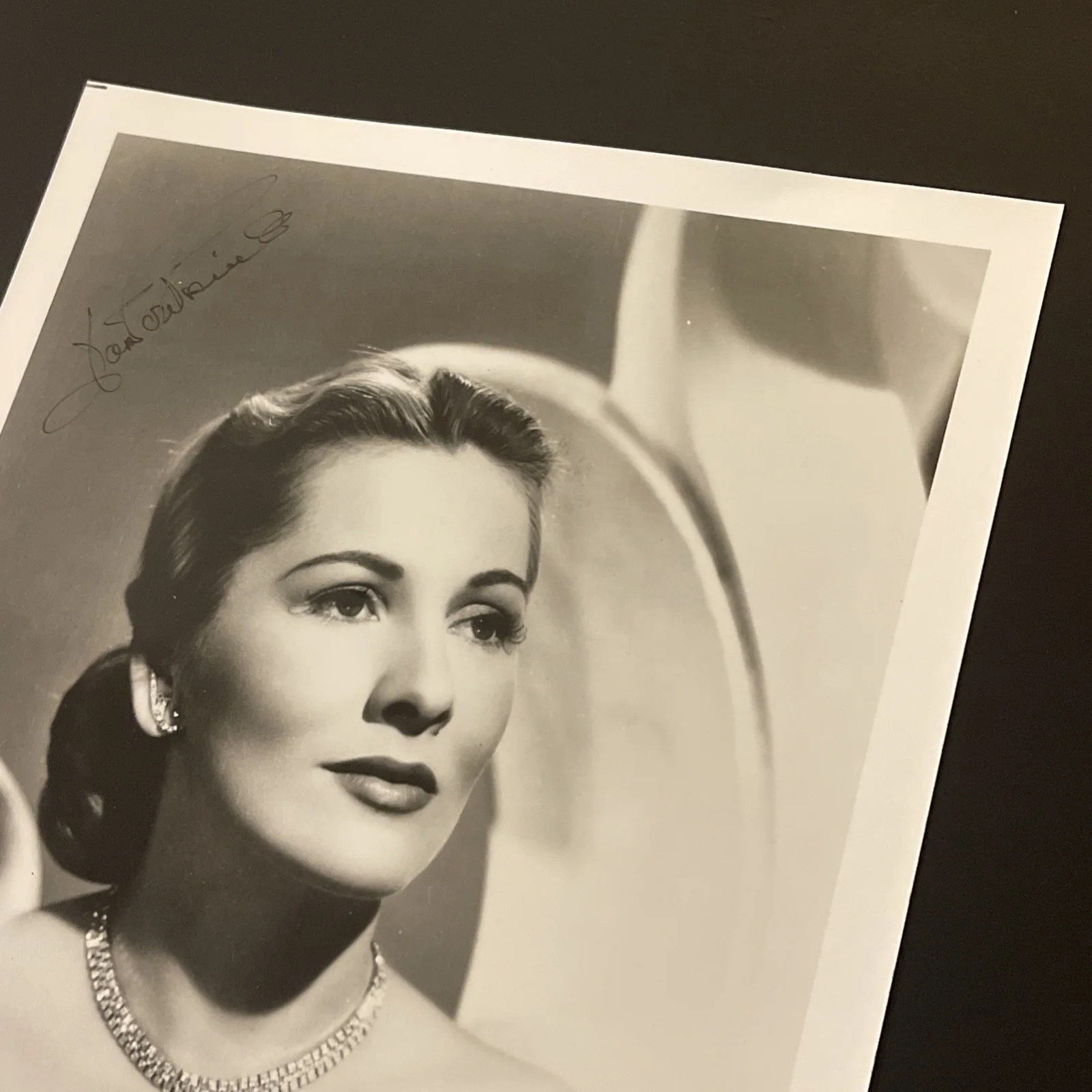 JANIS PAIGE Golden Age Of Hollywood: Hand Signed Celebrity Photo 8 x 10” / KSK, изображение 3