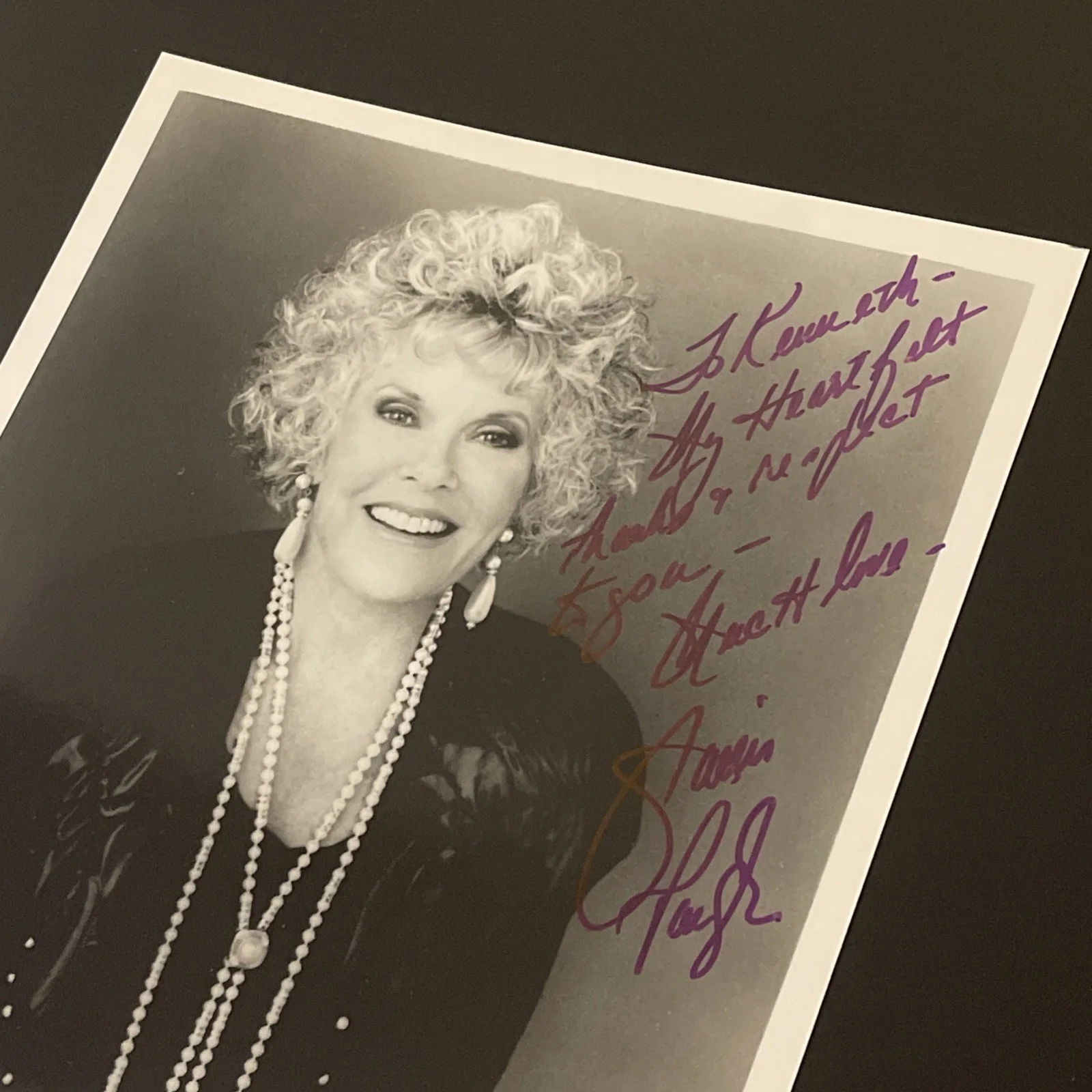 JANIS PAIGE Golden Age Of Hollywood: Hand Signed Celebrity Photo 8 x 10” / KSK, изображение 3