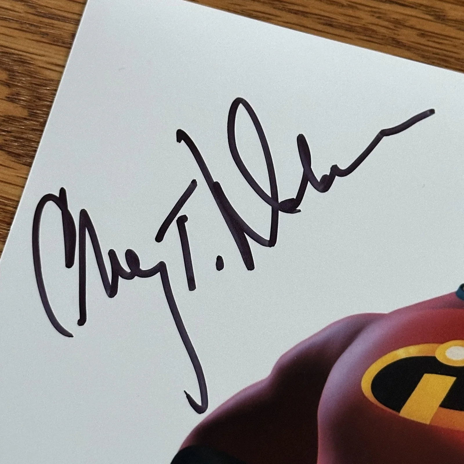 Craig T. Nelson — Craig T. Nelson Signed 8x10 Photo The Incredibles Mr. Incredible Bob Parr Auto, изображение 2