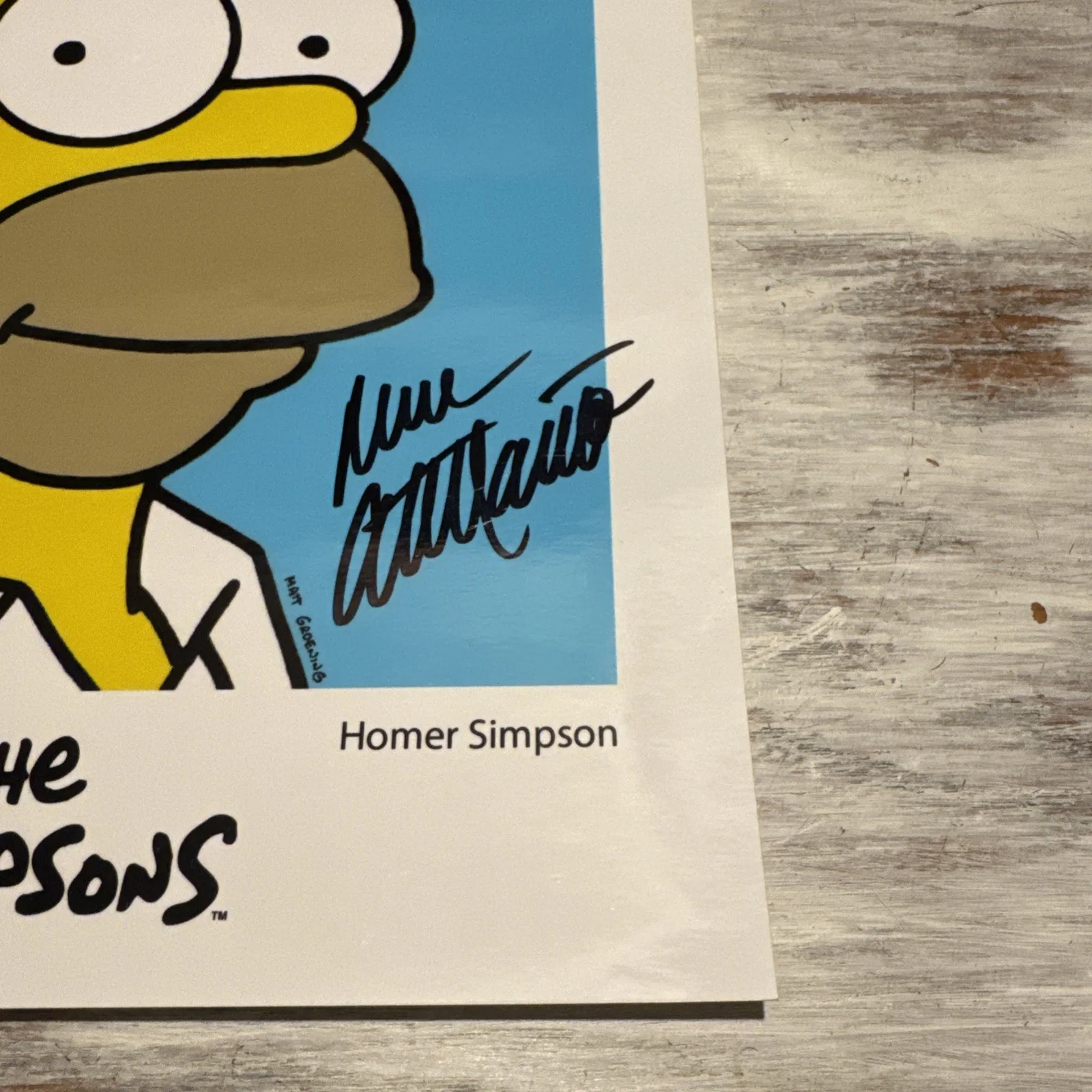 Dan Castellaneta — Dan Castellaneta autograph 8x10 photo Authentic HOMER SIMPSON Signed, image 2