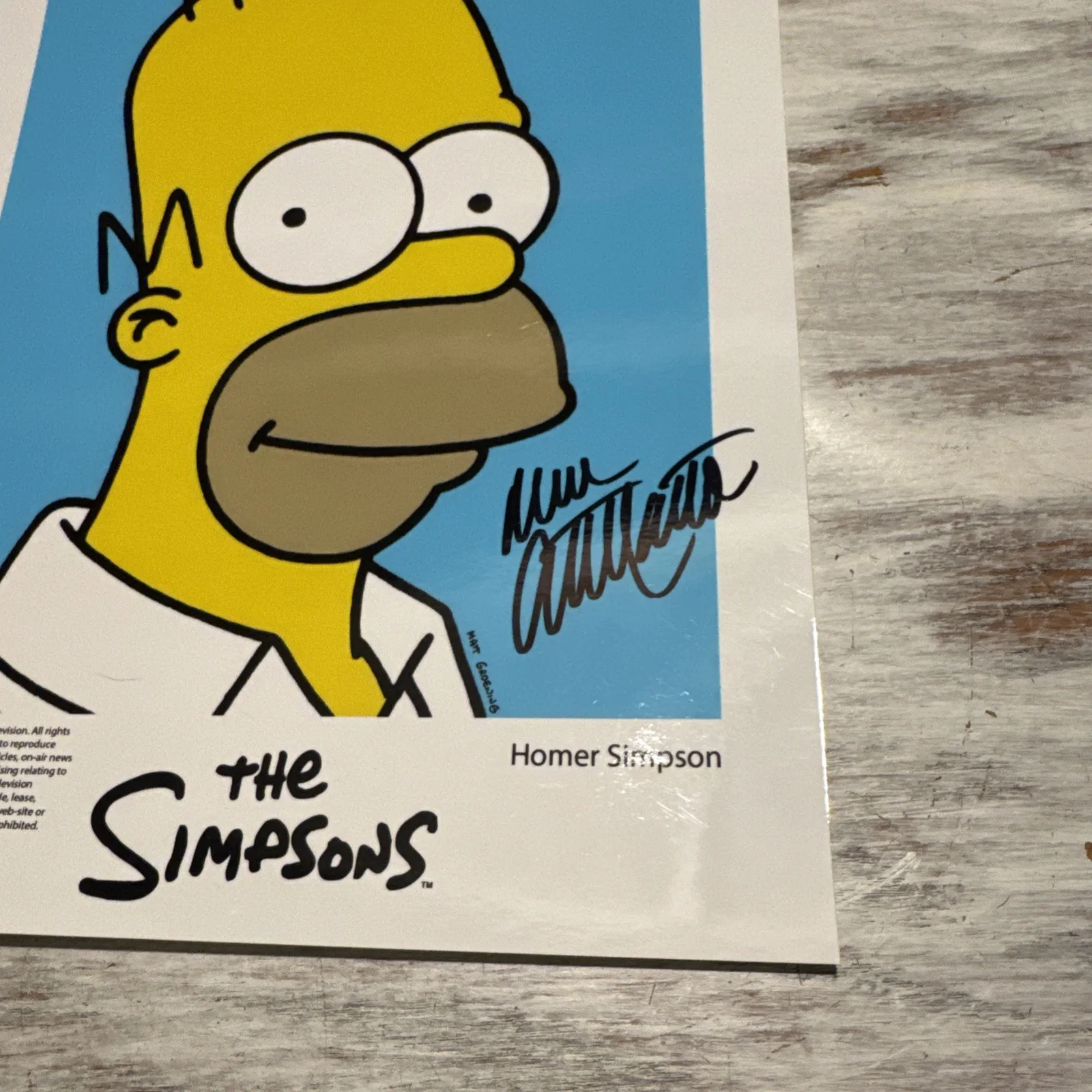 Dan Castellaneta — Dan Castellaneta autograph 8x10 photo Authentic HOMER SIMPSON Signed, image 2