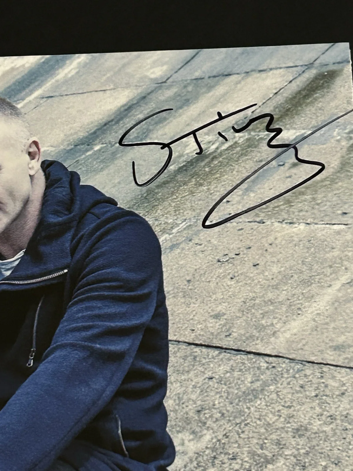 STING The LAST SHIP ALBUM COVER SIGNED/AUTOGRAPHED VINYL LP **JSA** RARE, image 2