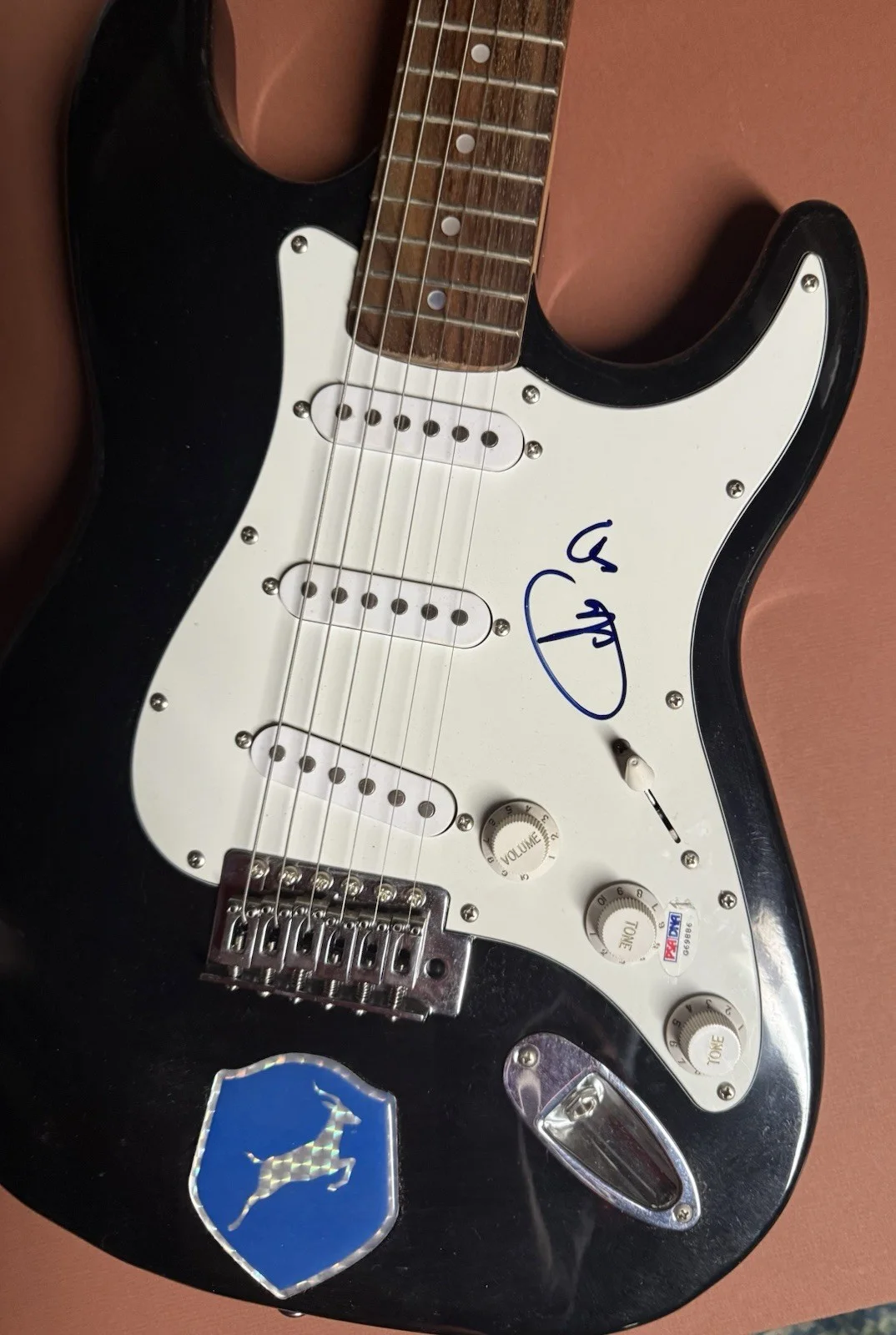 TREY ANASTASIO PHISH AUTOGRAPHED SIGNED ANTELOPE GUITAR, image 5