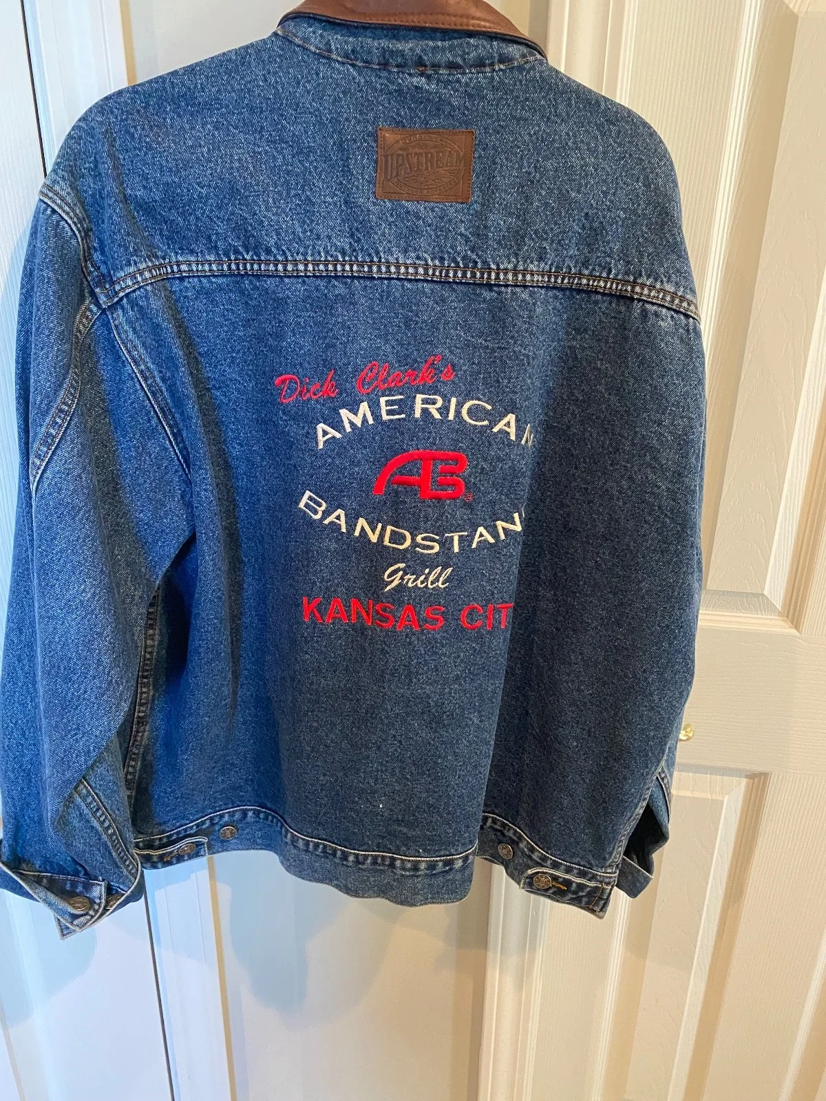 Dick Clark — Autographed Dick Clark American Bandstand Jean Jacket, image 2