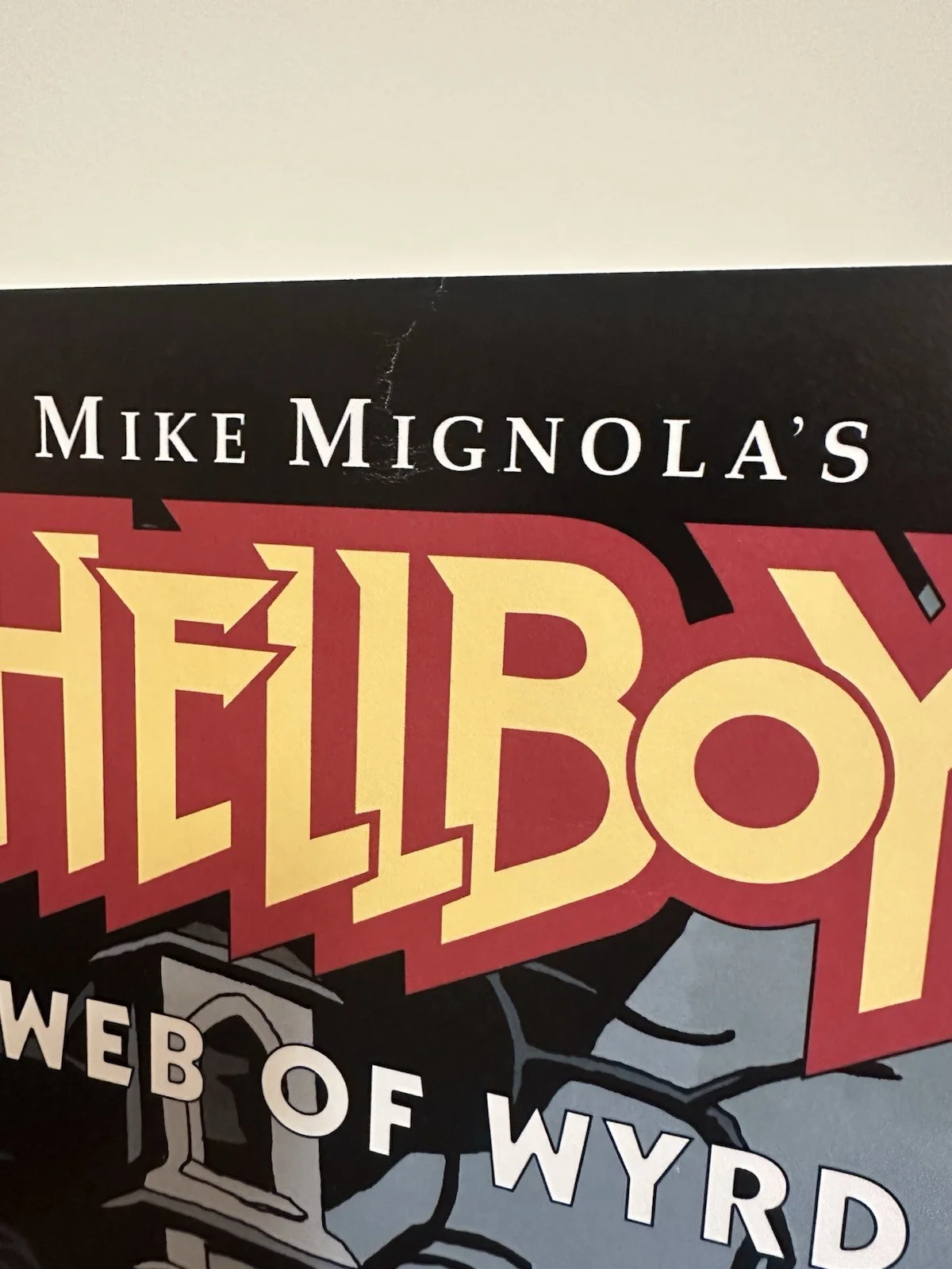 Hellboy SIGNED Poster - Web of Wyrd, image 3