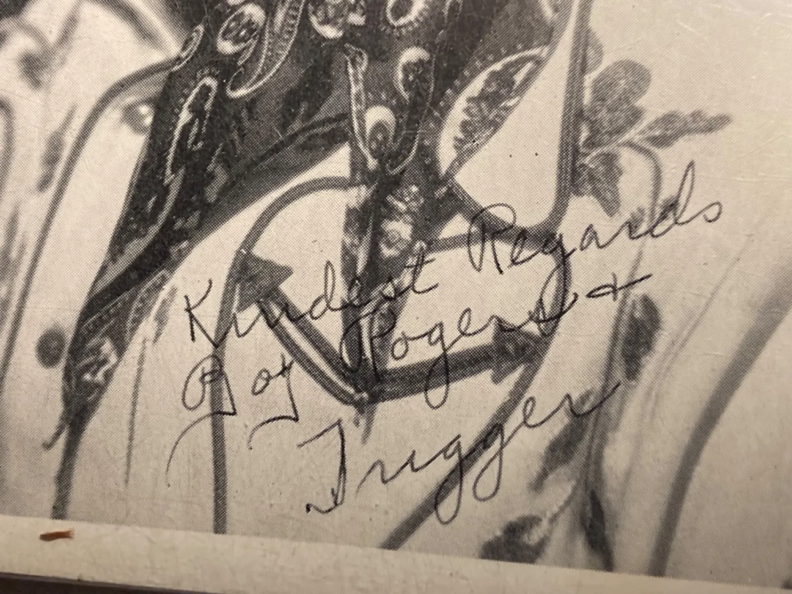 Hand SIGNED Roy Rogers "& Trigger" 7x5 Vintage Photo - Happy Trails, изображение 5