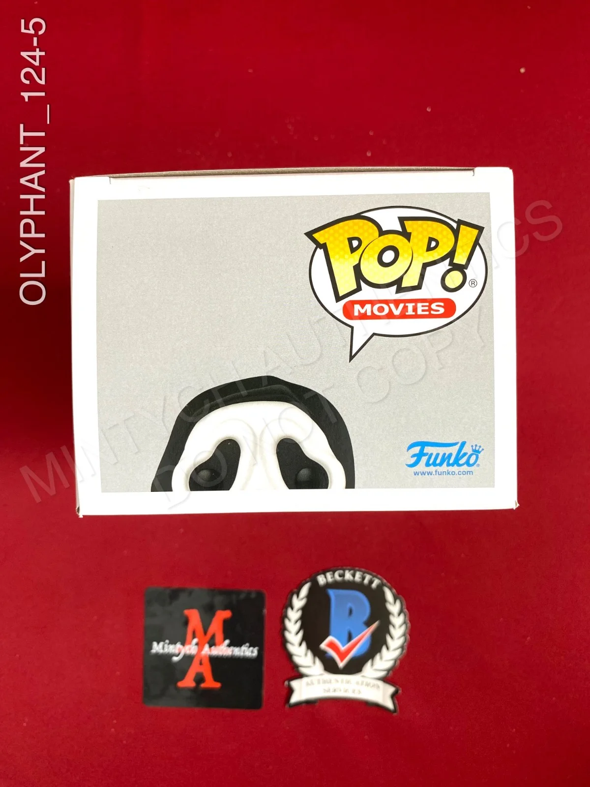Timothy Olyphant — Timothy Olyphant signed Ghostface Funko Pop #1607 Scream Beckett COA, image 5