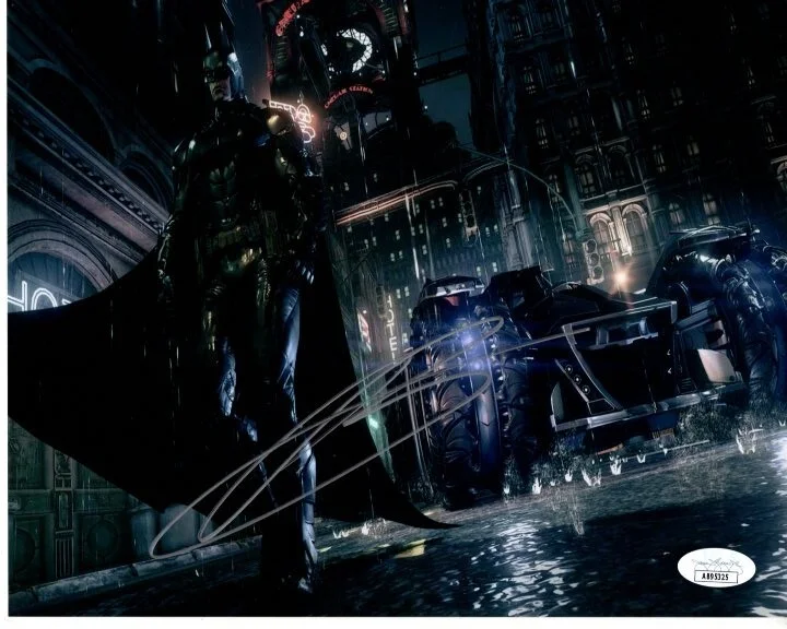 Troy Baker — Troy Baker signed autographed 8x10 Batman Two-Face / Joker photograph JSA, image 2