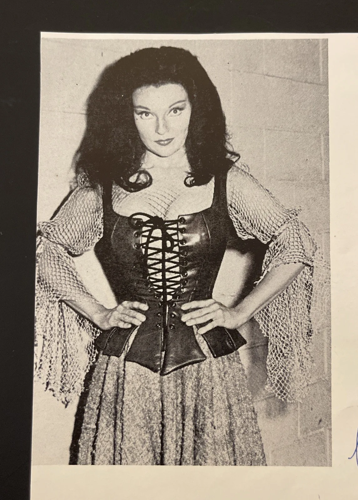 MARION MARLOWE TV & Radio Personality: Hand Signed Celebrity Photo Bio 5x7” /KSK, изображение 2