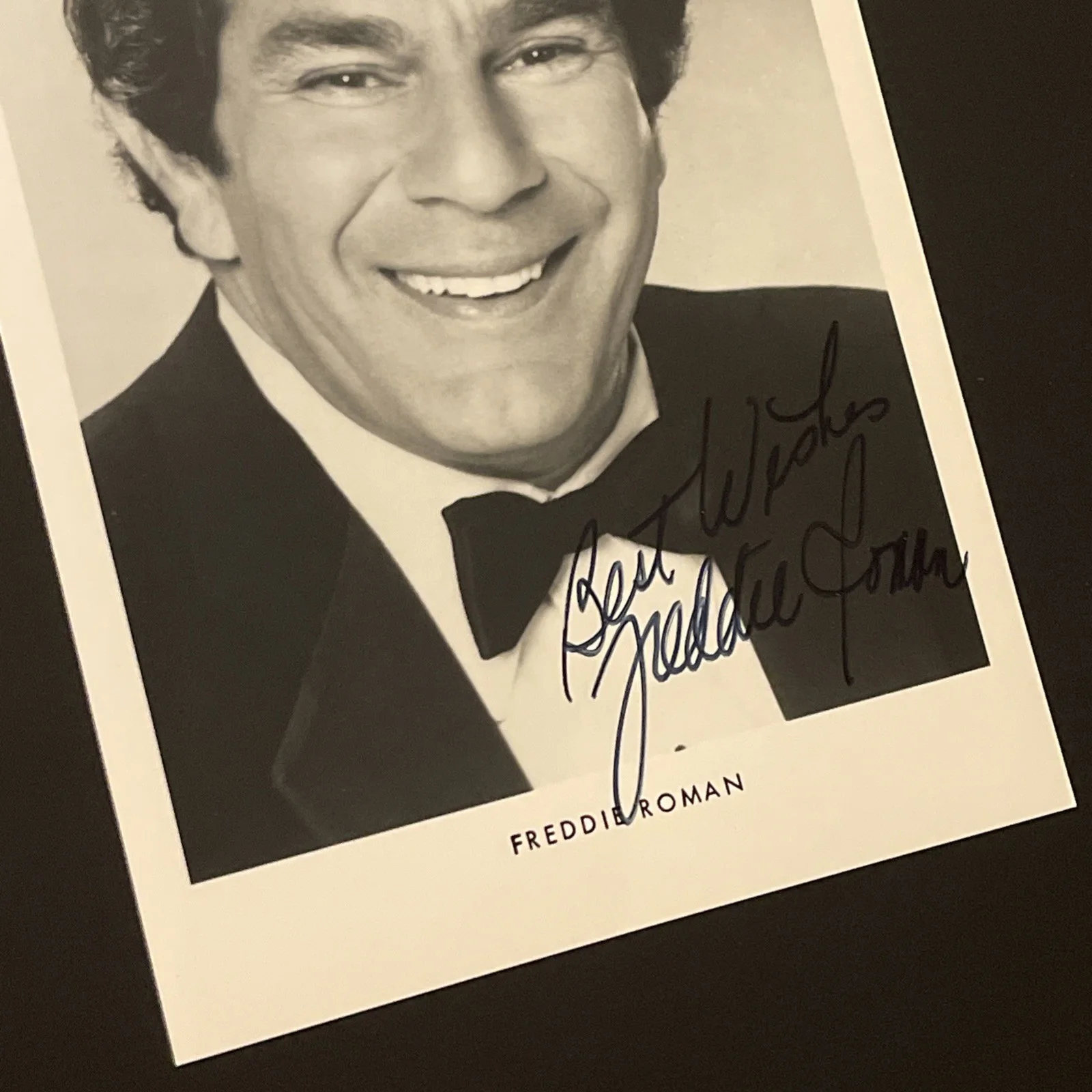 FREDDIE ROMAN Comedian: Hand Signed Celebrity Photo 5 x 7” / KSK, image 5