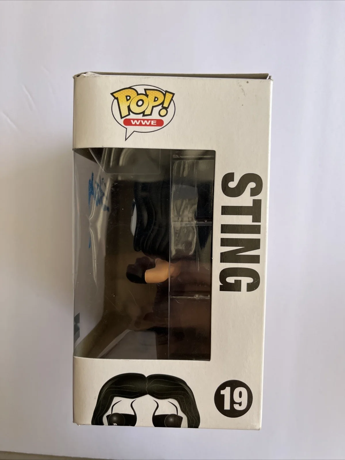 Sting — Sting Signed Funko Pop #19 WWE WCW AEW Wrestling Autograph The Icon, image 5