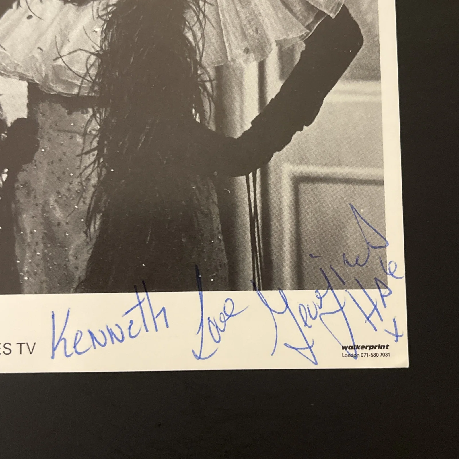 GEORGIANA HALE: Hand Signed Celebrity Photo 4 x 6” / KSK, image 2