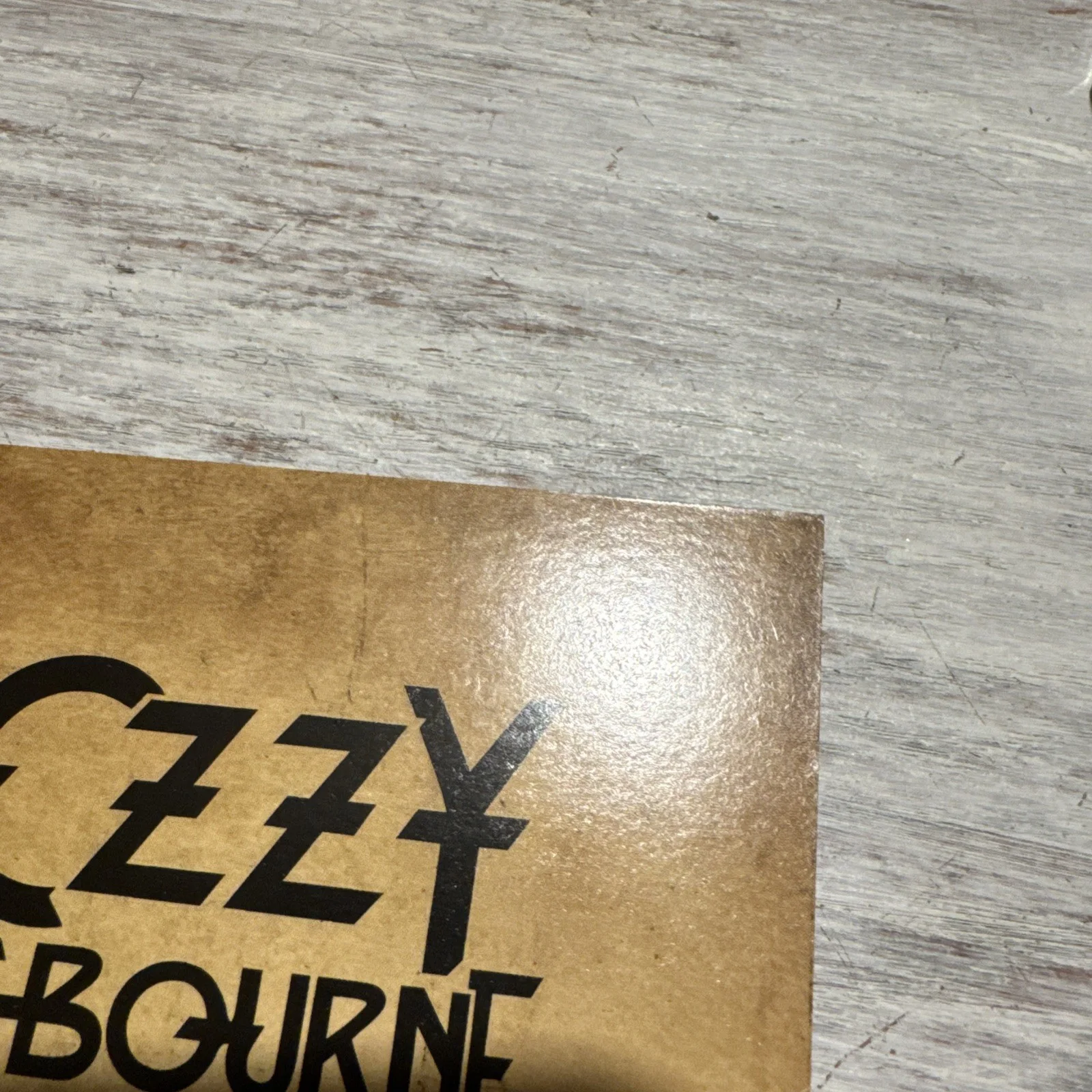 OZZY OSBOURNE SIGNED Patient Number 9 AUTOGRAPH CD INSERT NOT A VINYL ROCK MUSIC, изображение 4