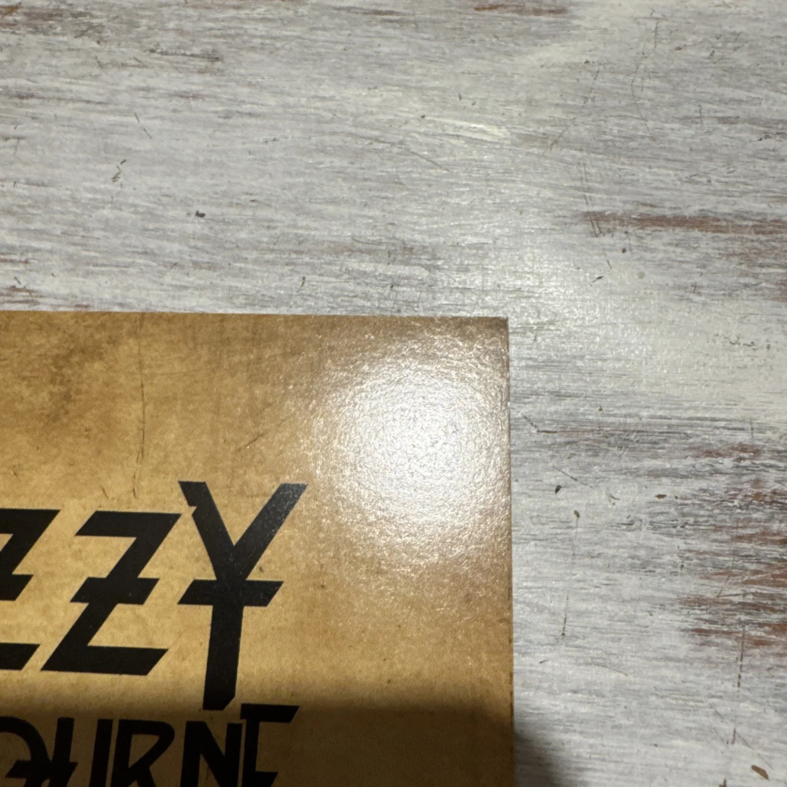 OZZY OSBOURNE SIGNED Patient Number 9 AUTOGRAPH CD INSERT NOT A VINYL ROCK MUSIC, image 5