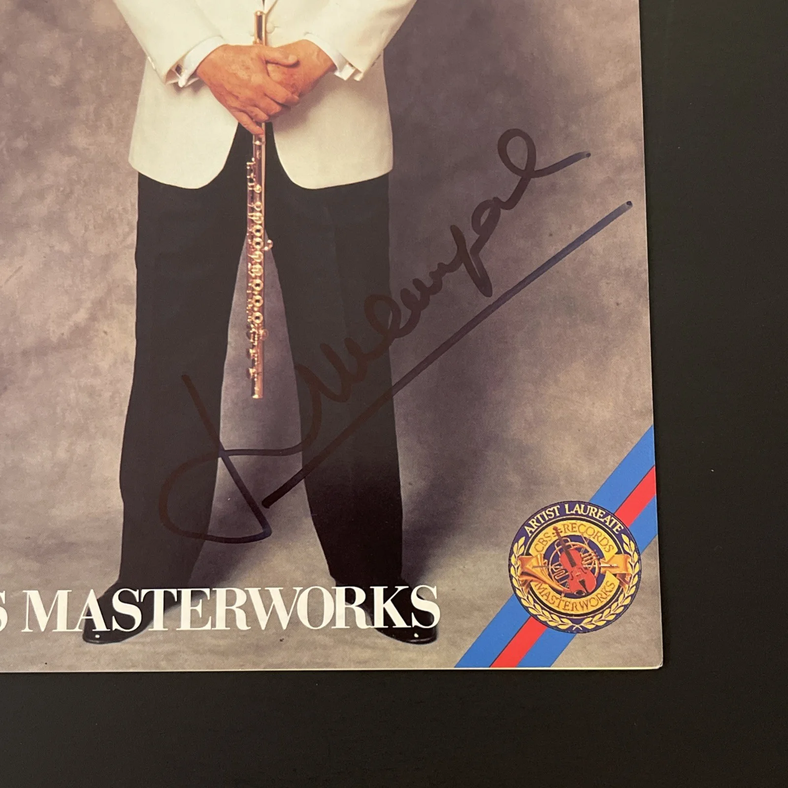 JEAN-PIERRE RAMPAL Famous Virtuoso: Signed Celebrity Photo Catalog 5.5 x 9” /KSK, изображение 2