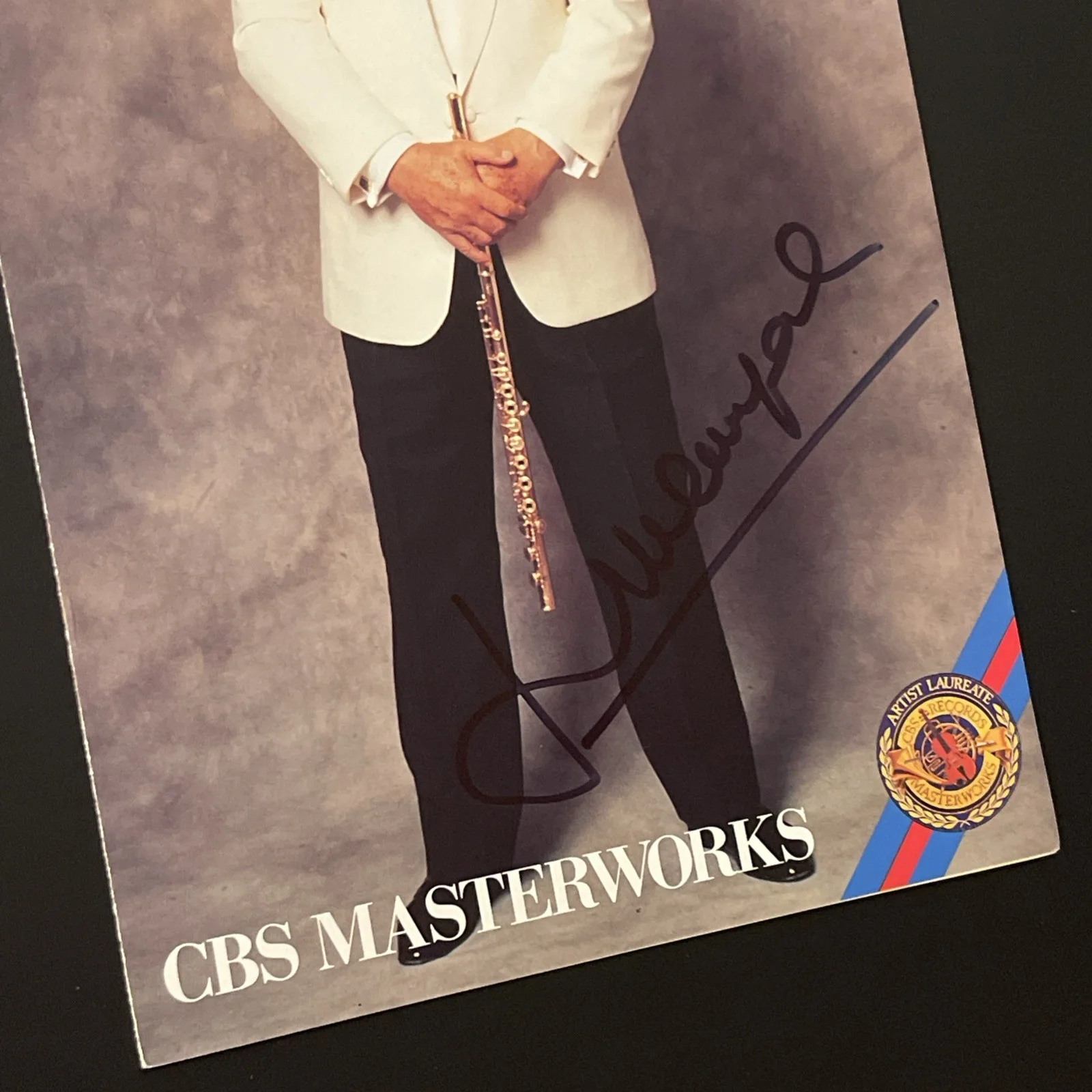 JEAN-PIERRE RAMPAL Famous Virtuoso: Signed Celebrity Photo Catalog 5.5 x 9” /KSK, изображение 4