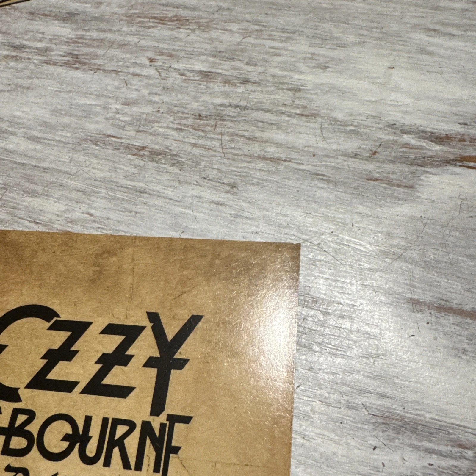 OZZY OSBOURNE SIGNED Patient Number 9 AUTOGRAPH CD INSERT NOT A VINYL ROCK MUSIC, изображение 4